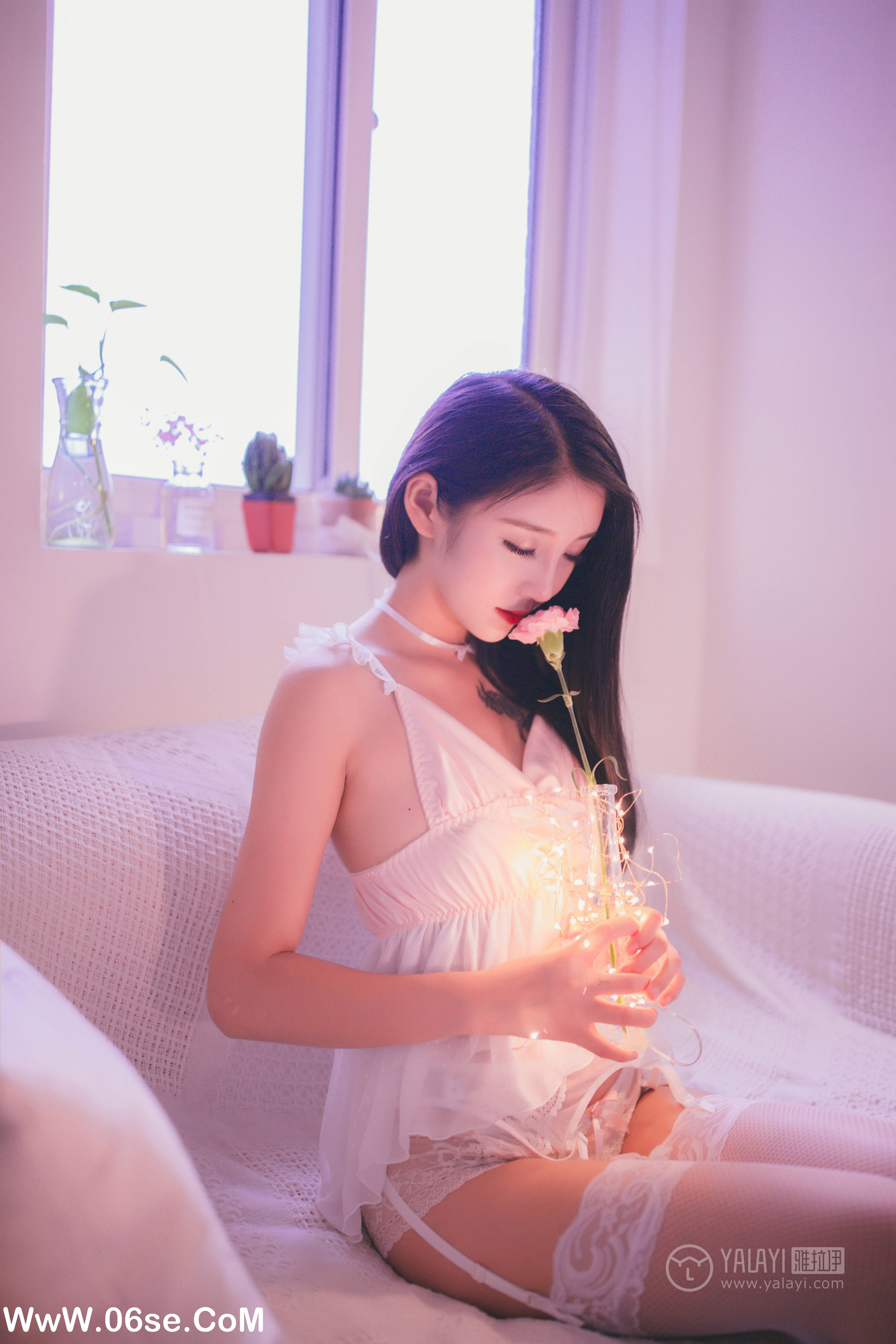 图片[21]-[YALAYI雅拉伊] No.170 花非花 林林子酱-六色网