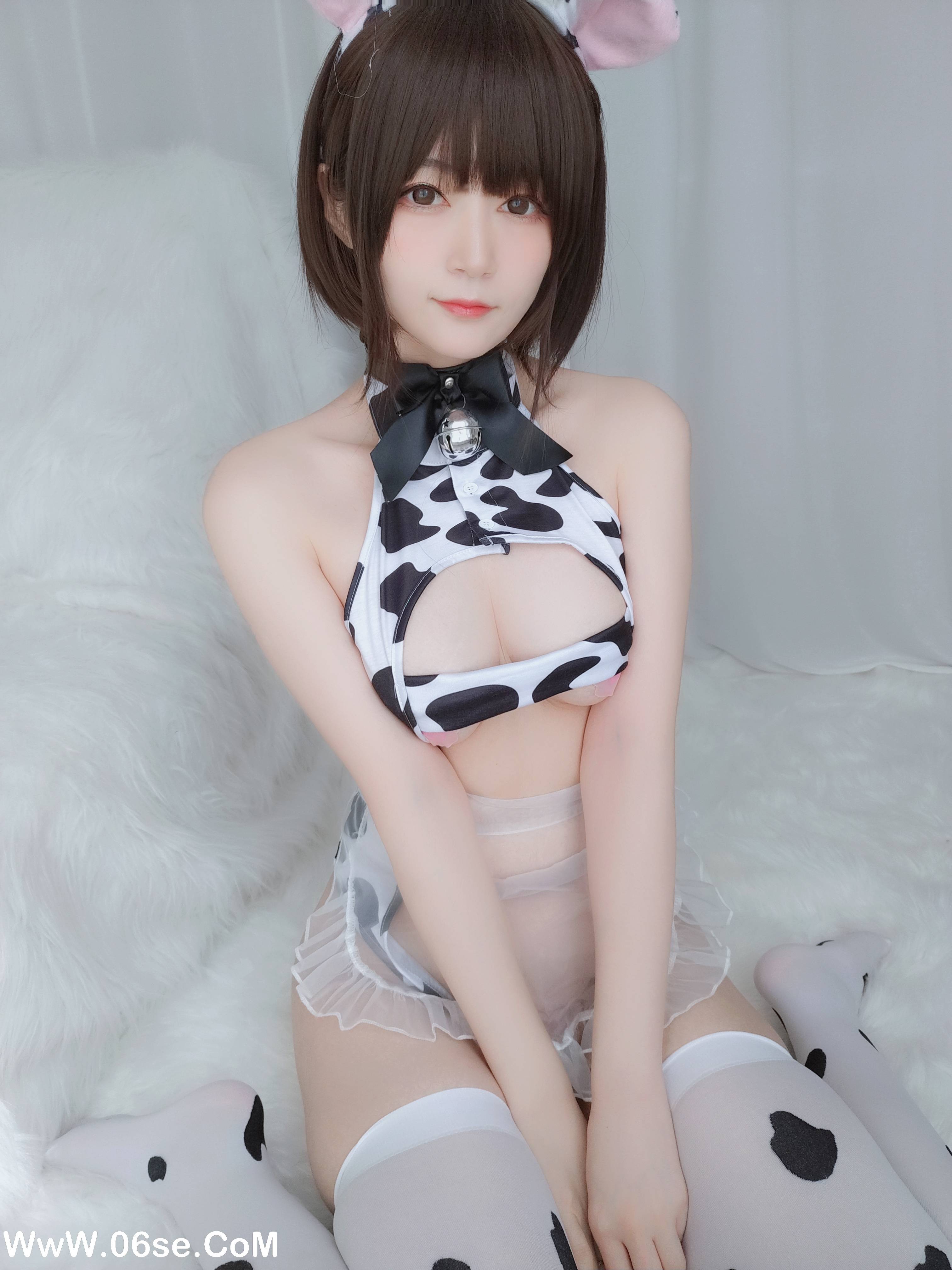 图片[6]-Coser小姐姐白银 NO.021 – 可爱奶牛[100P+3V544M]-六色网