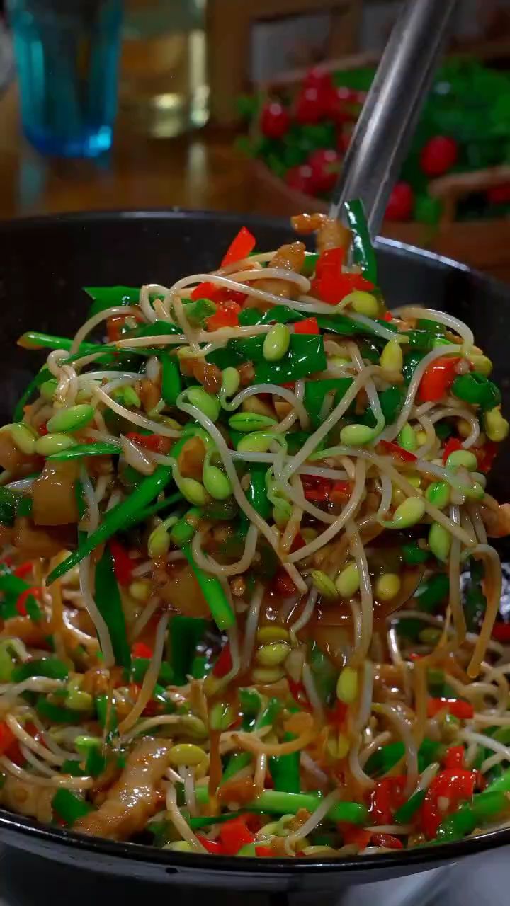 黄豆芽炒肉做法