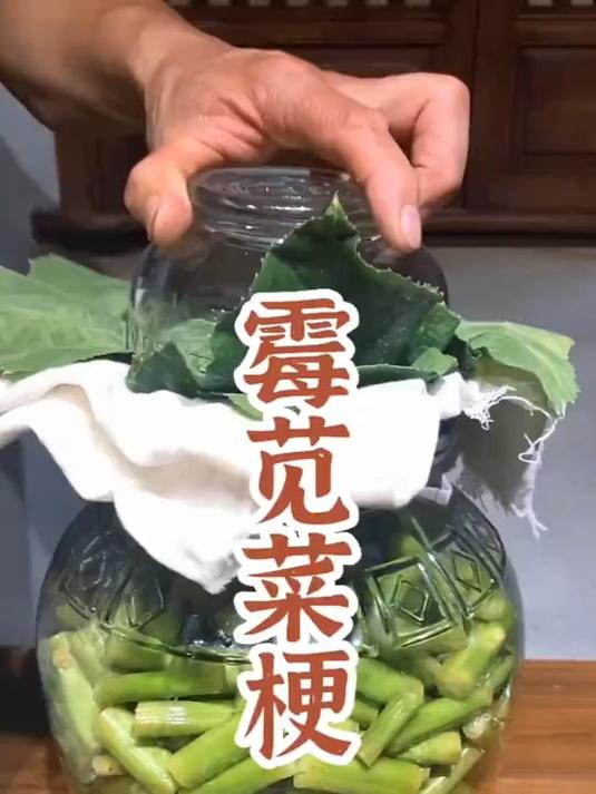 饭都可以多吃一碗，六霉里的杠把子霉苋菜梗的教程来了！