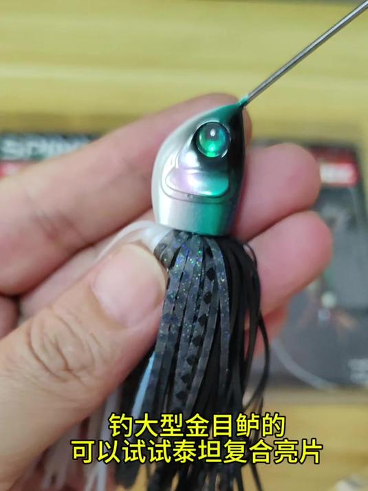 喜欢玩大个体盲曹金目鲈的一定要看过来,玩一个大花样