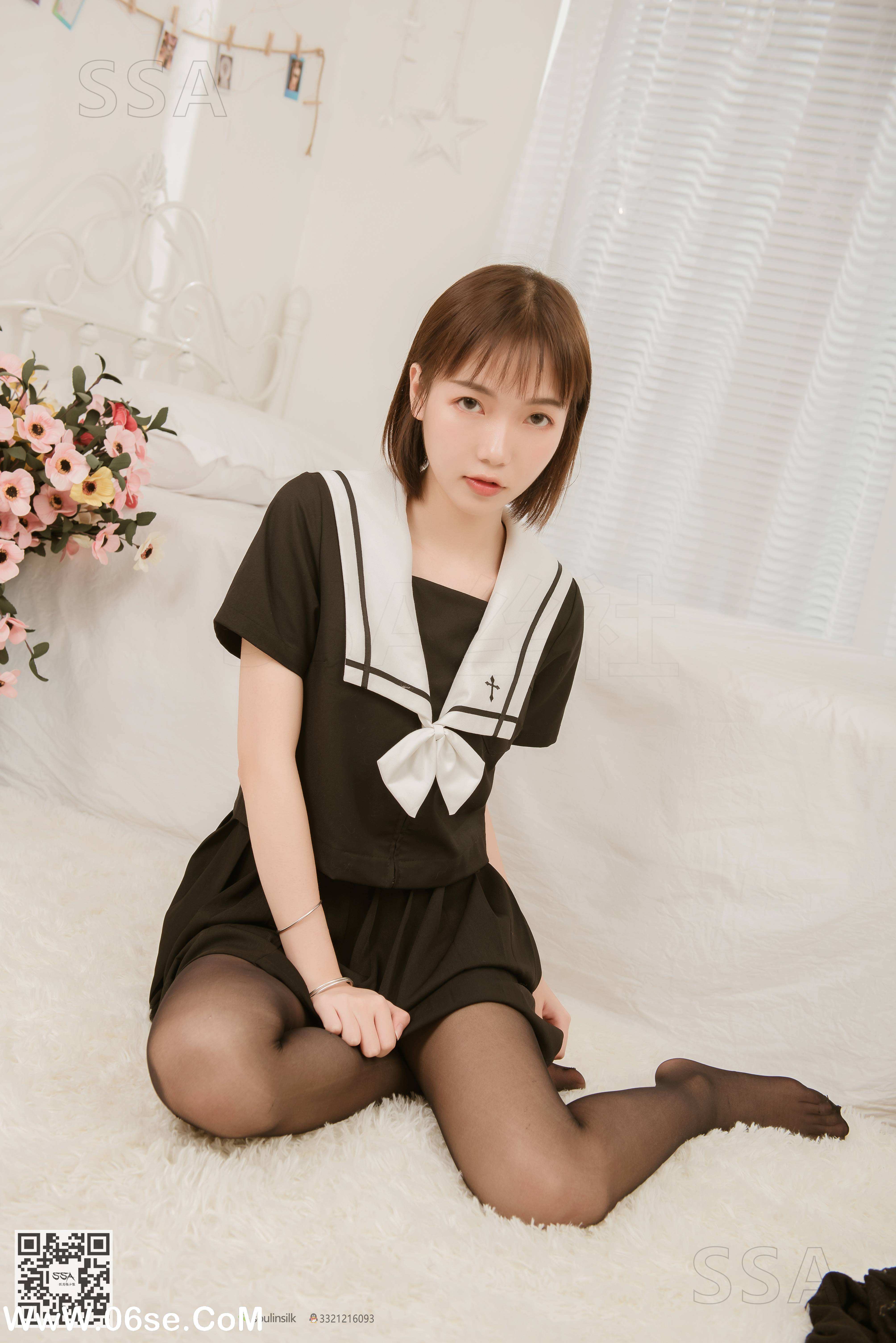 图片[50]-[SSA丝社] NO.151 桃子 JK制服穿搭示范[152P0.99G]-六色网