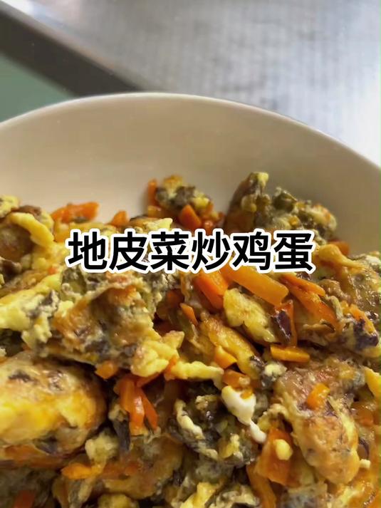 地皮菜囤货季！晒干存着，想吃随时炒超方便～