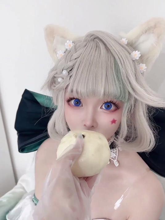 小猫~你可以吃芝士汉堡!为什么发不了日常了呀#动漫cos#
