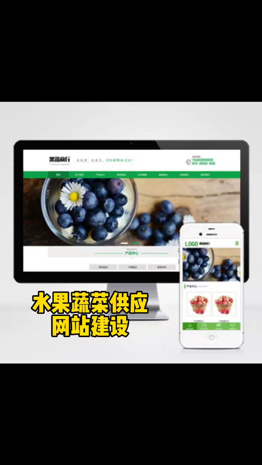 贵州网站建设-蔬菜水果配送网站建设
