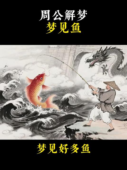 周公解梦梦见鱼,梦见好多鱼,梦见鱼是什么意思
