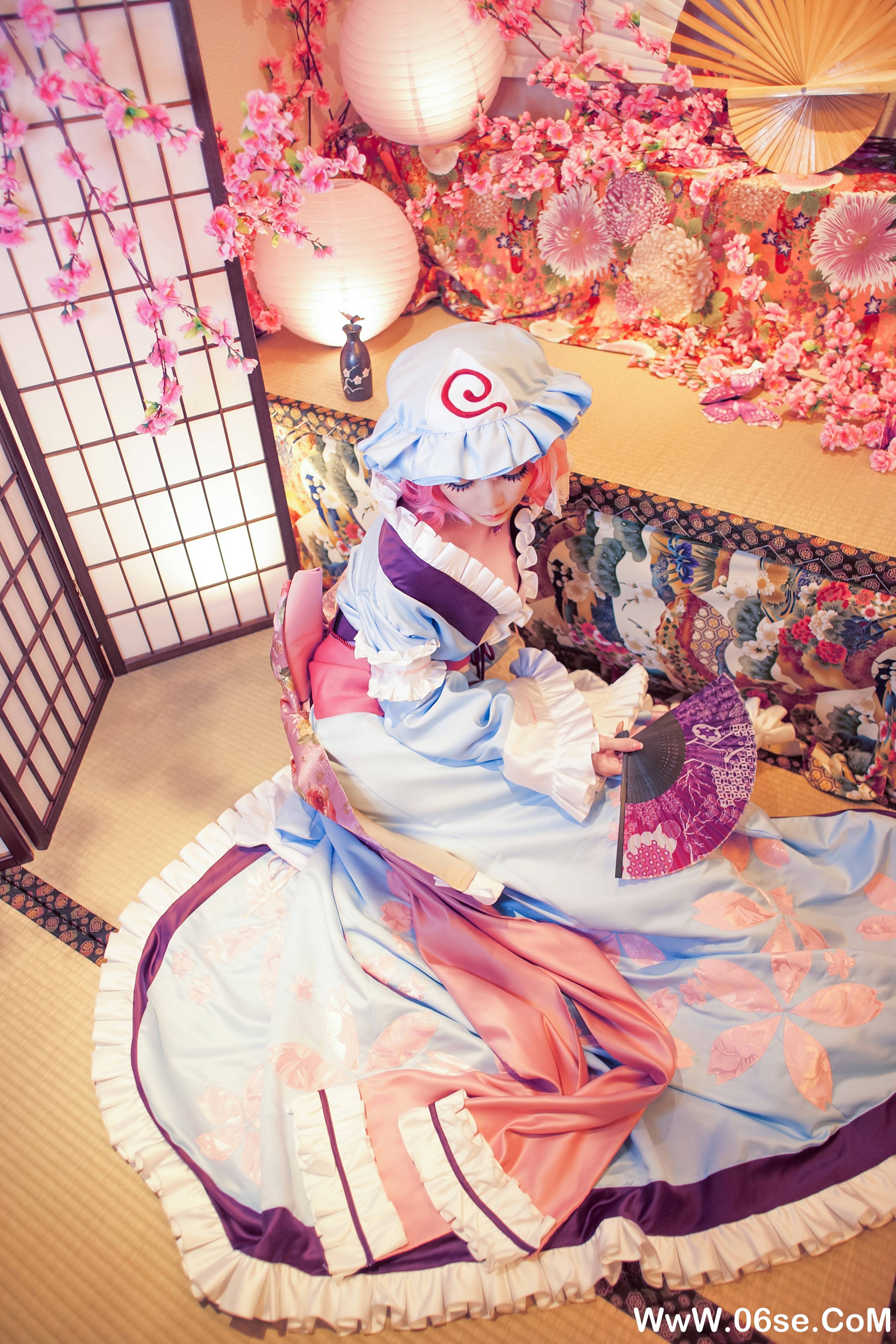 图片[52]-Ely_eee(ElyEE子) NO.058 — 西行寺幽々子[89P215M]-六色网