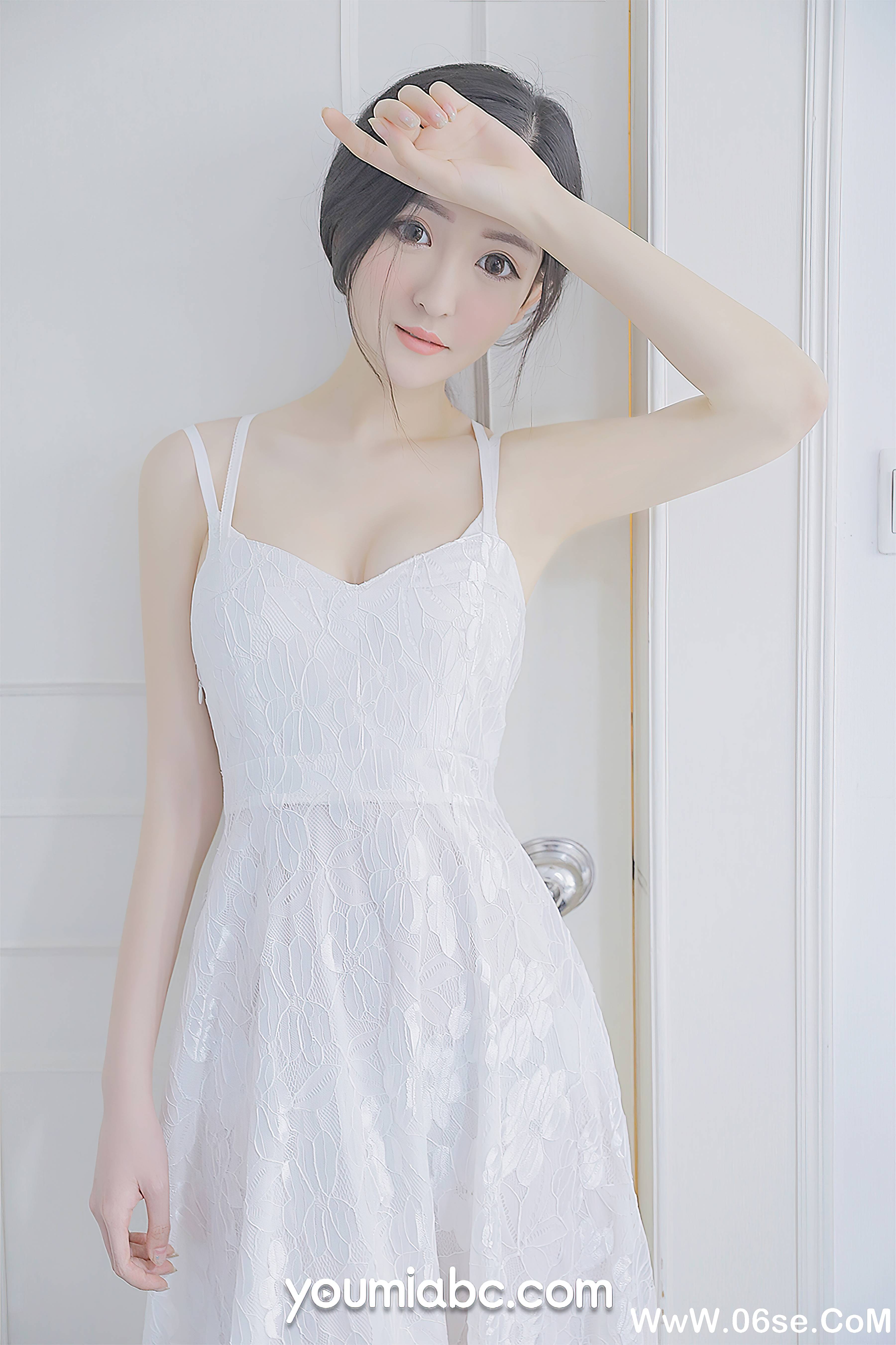 图片[8]-[YouMi尤蜜] 2021.04.22 白裙少女 沈梦瑶[23+1P398M]-六色网