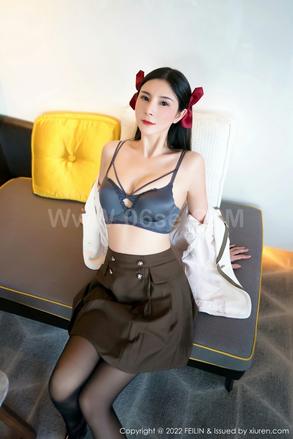 图片[29]-[FEILIN嗲囡囡] VOL.442 小蛮妖Yummy-六色网