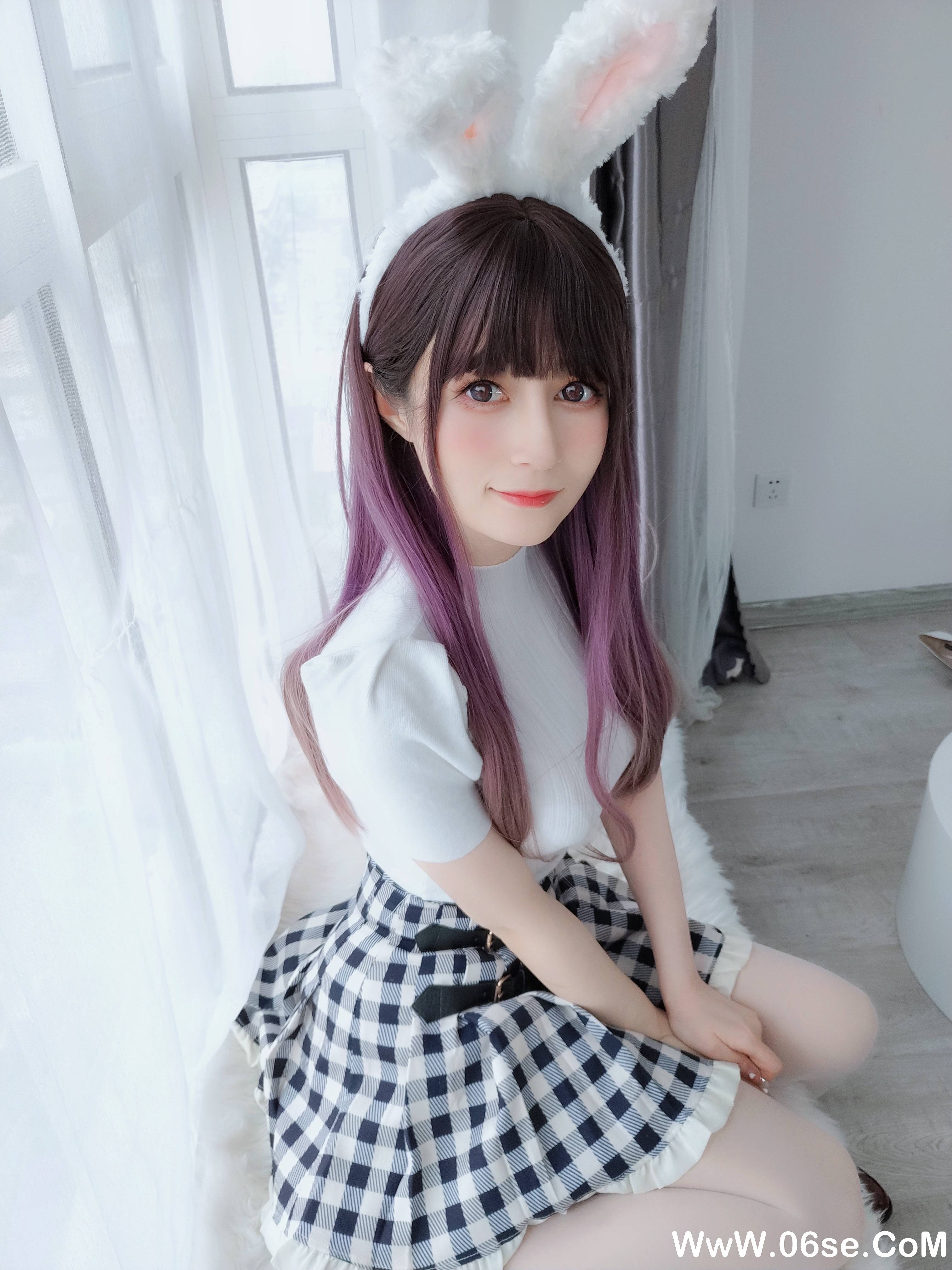 图片[10]-Coser小姐姐白银 NO.152 — 白丝兔女郎[168P+7V1.19G]-六色网