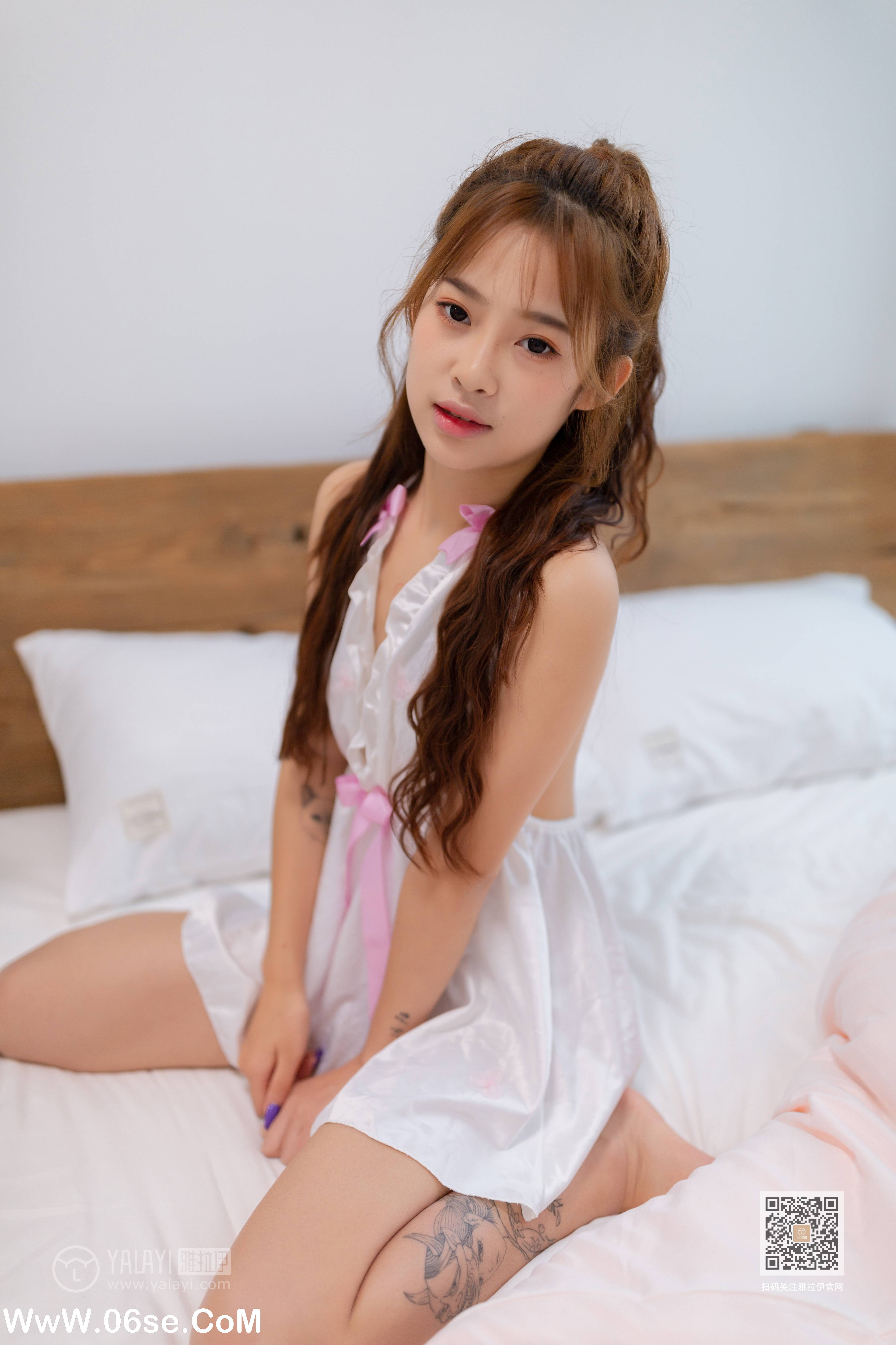 图片[4]-[YALAYI雅拉伊] No.450 少女的新浴袍 秋萍-六色网