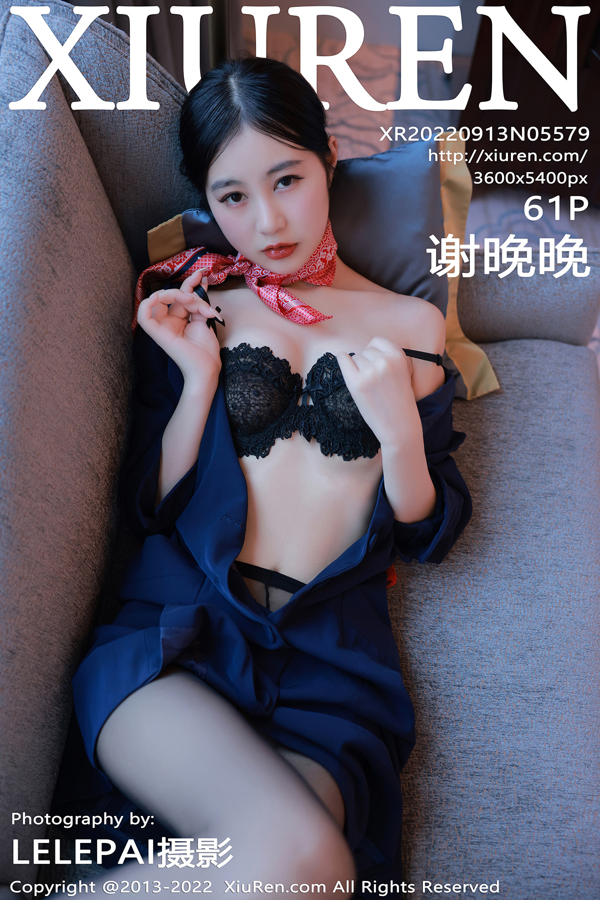 【XiuRen秀人網】2022.09.13 Vol.5579 謝晚晚【61P】-六色网