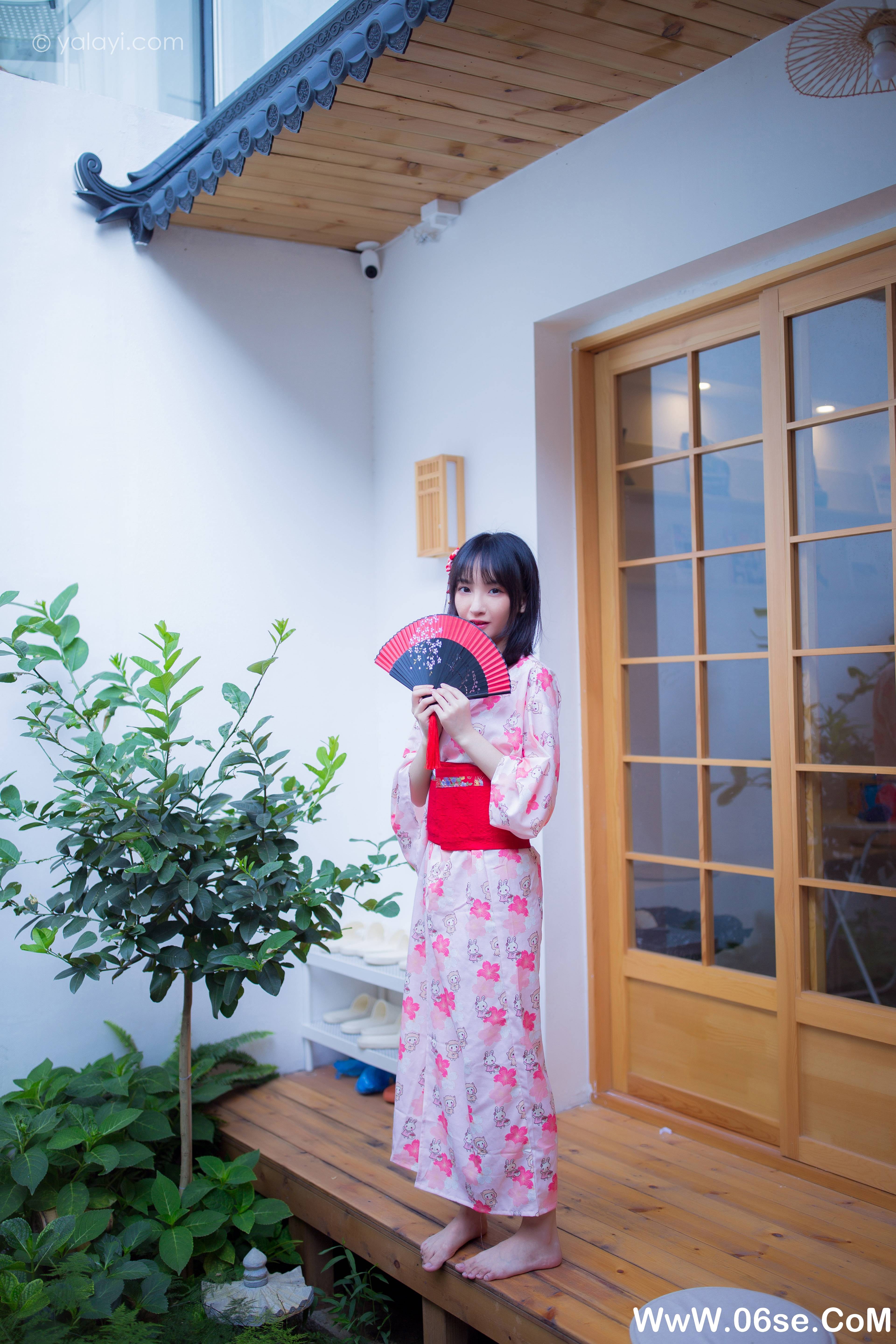 图片[4]-[YALAYI雅拉伊] 2020.09.24 NO.706  落落《樱花精灵》[40P+1P336M]-六色网