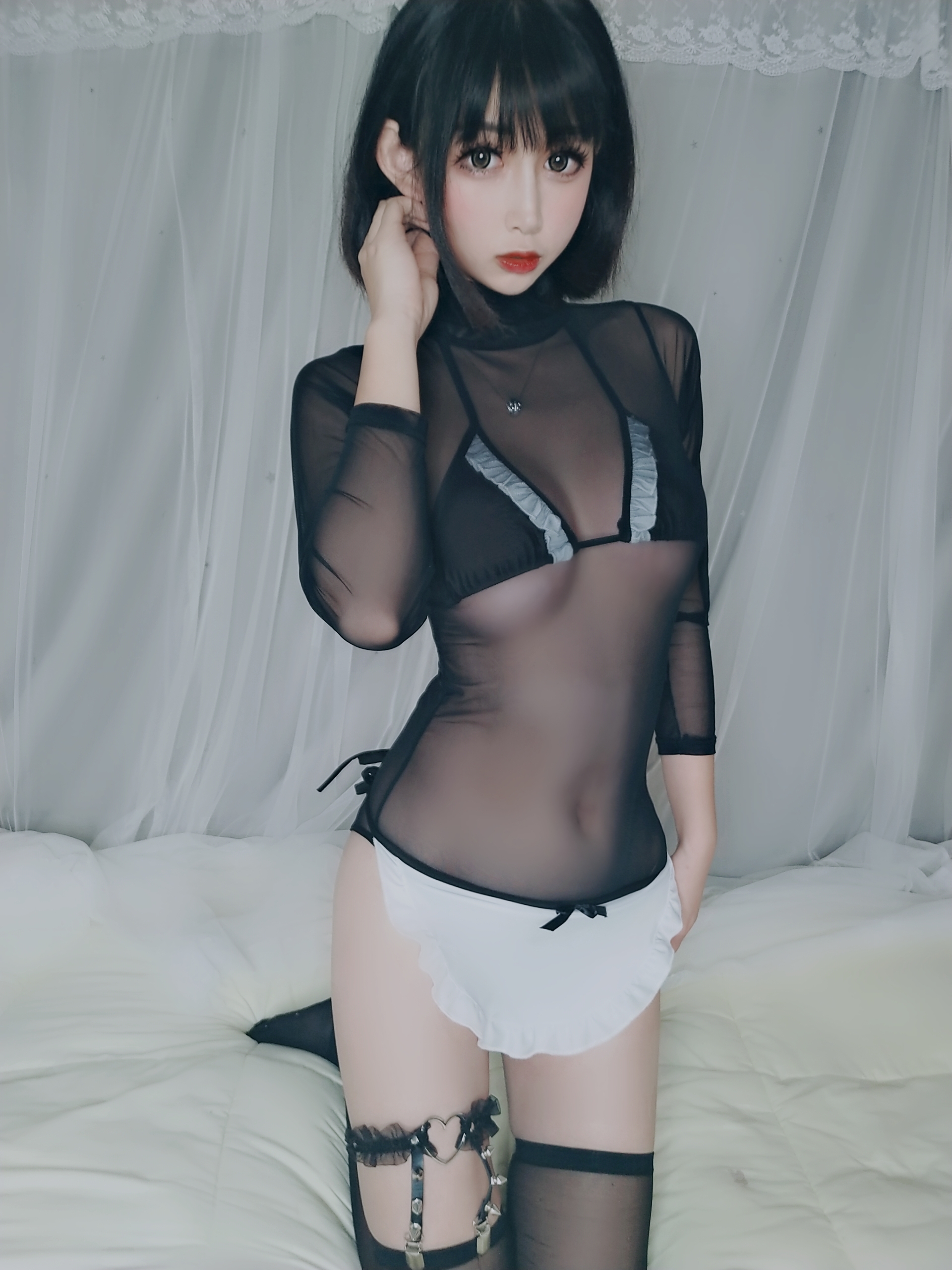 图片[27]-黑米粥 NO.005 – 黑猫 [40P+1V117M]-六色网