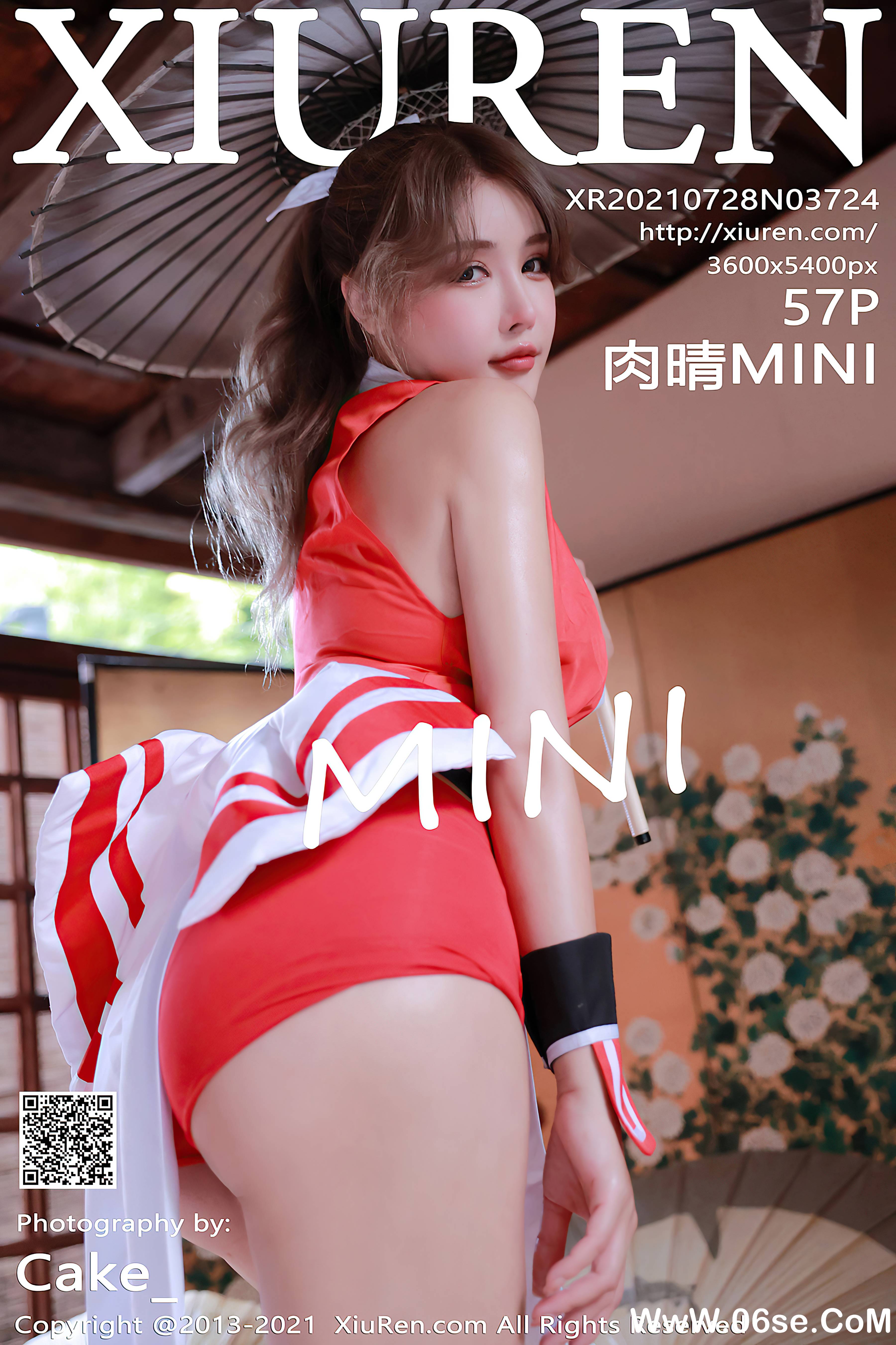 [XIUREN秀人网] 2021.07.28 NO.3724 肉晴MINI[57+1P606M]-六色网