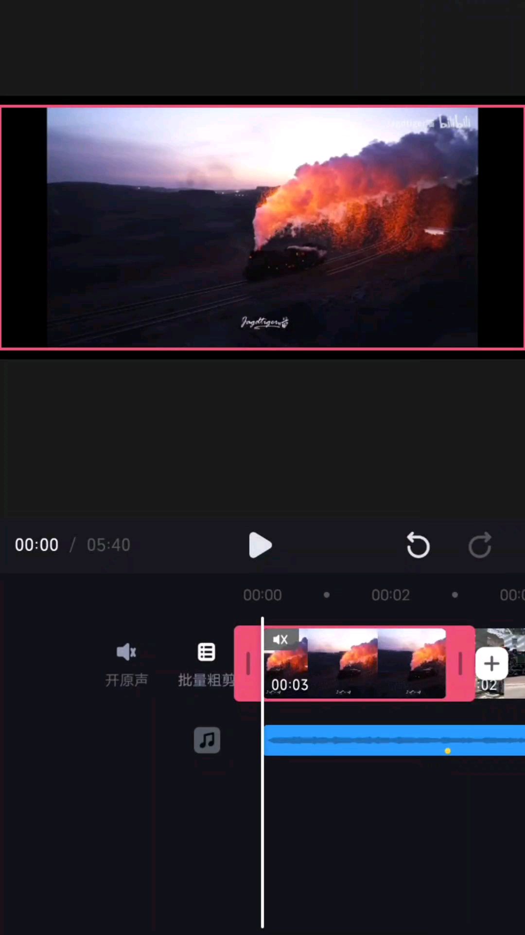蒸汽机车混剪+卡点视频预告
