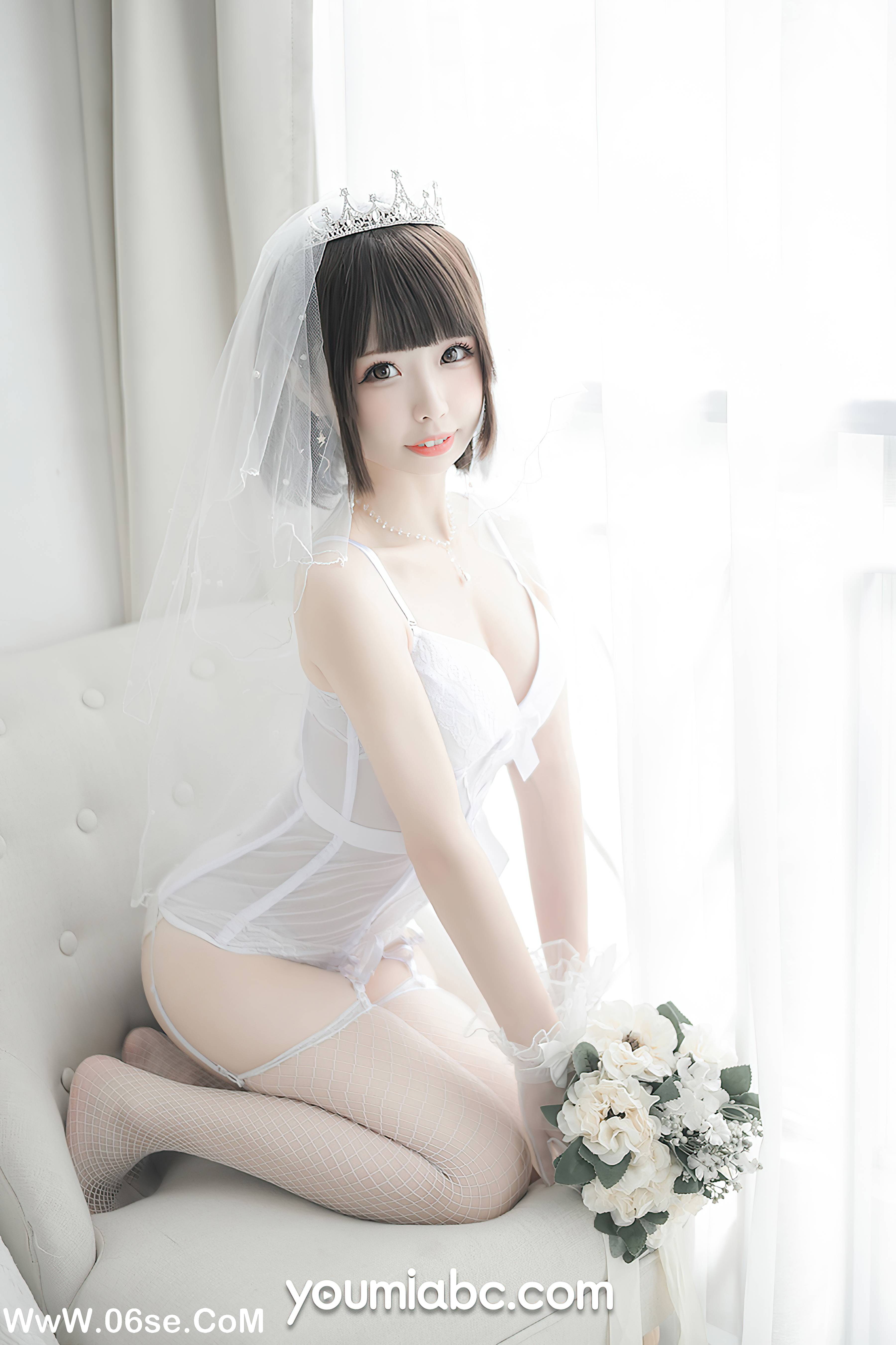 图片[23]-[YouMi尤蜜] 2020.11.10 白皙花嫁 甜椒妙妙mio[41+1P651M]-六色网