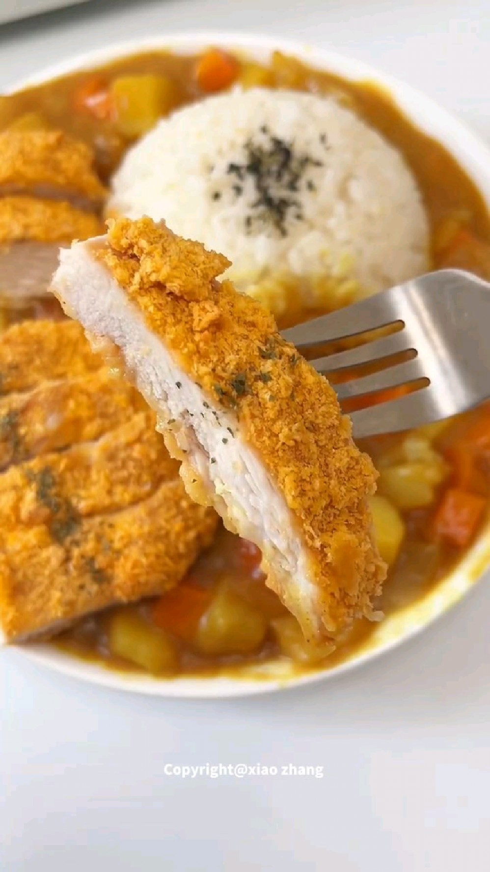 咖喱鸡排饭的做法