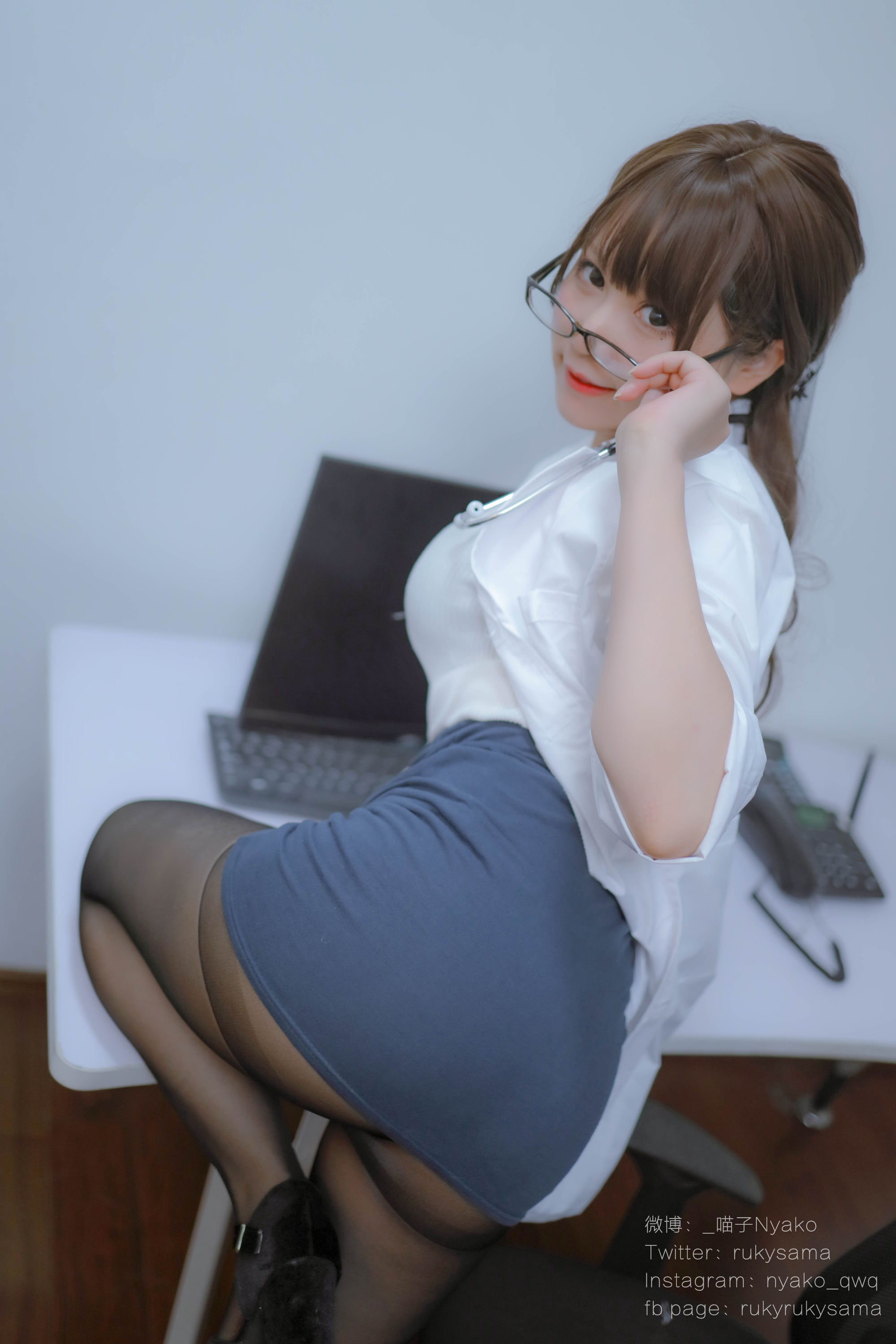 图片[14]-Nyako喵子 NO.026 – 秘密病栋[130P+2V882M]-六色网