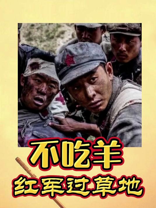 红军长征过草地,突然发现一群羊。#故事#