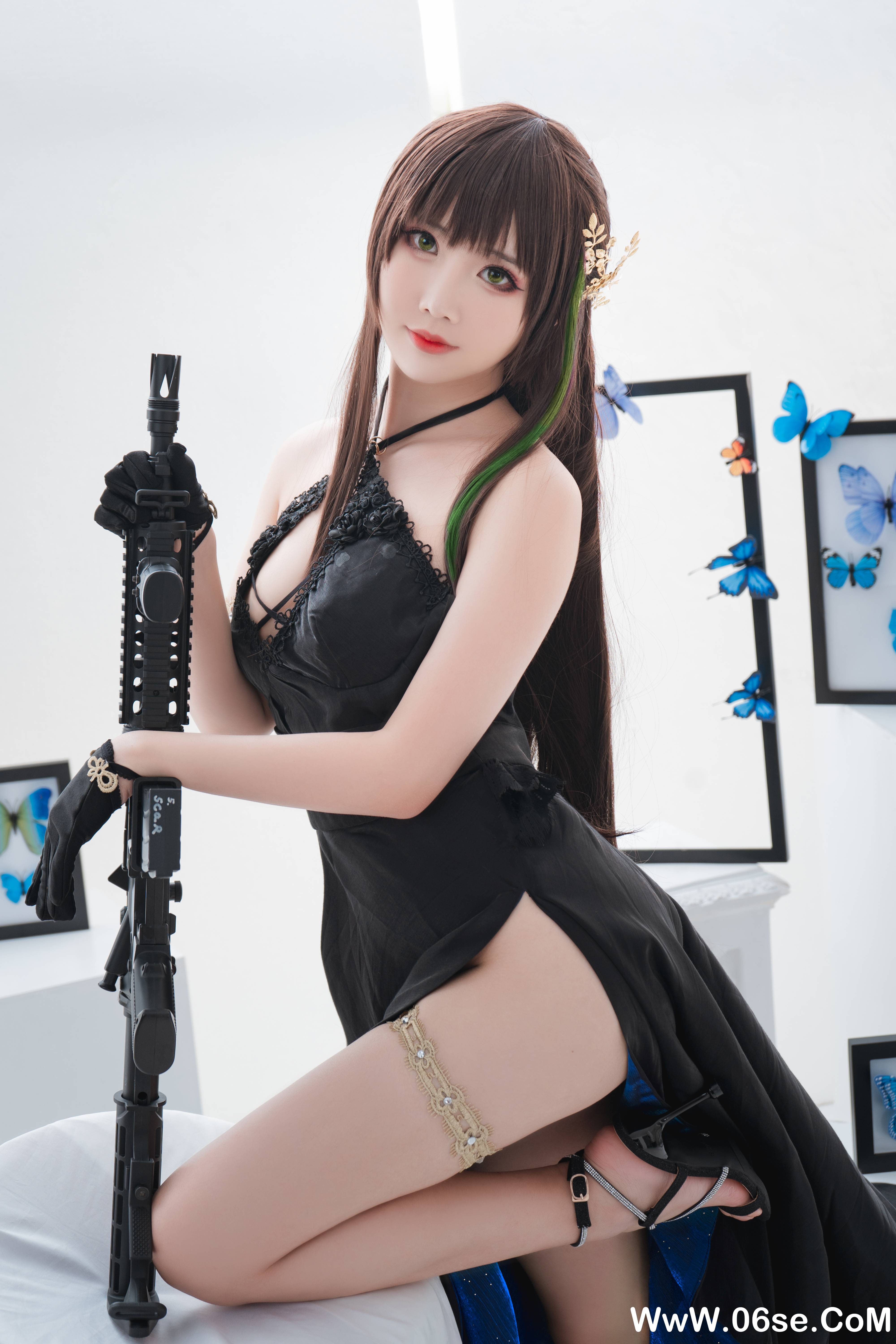 图片[7]-Coser面饼仙儿 NO.074 – M4A1[21P155M]-六色网