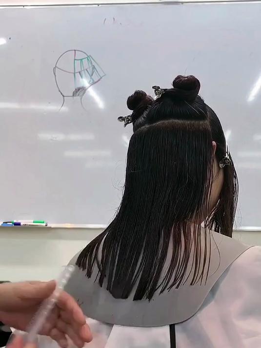 鱼尾发型(3)