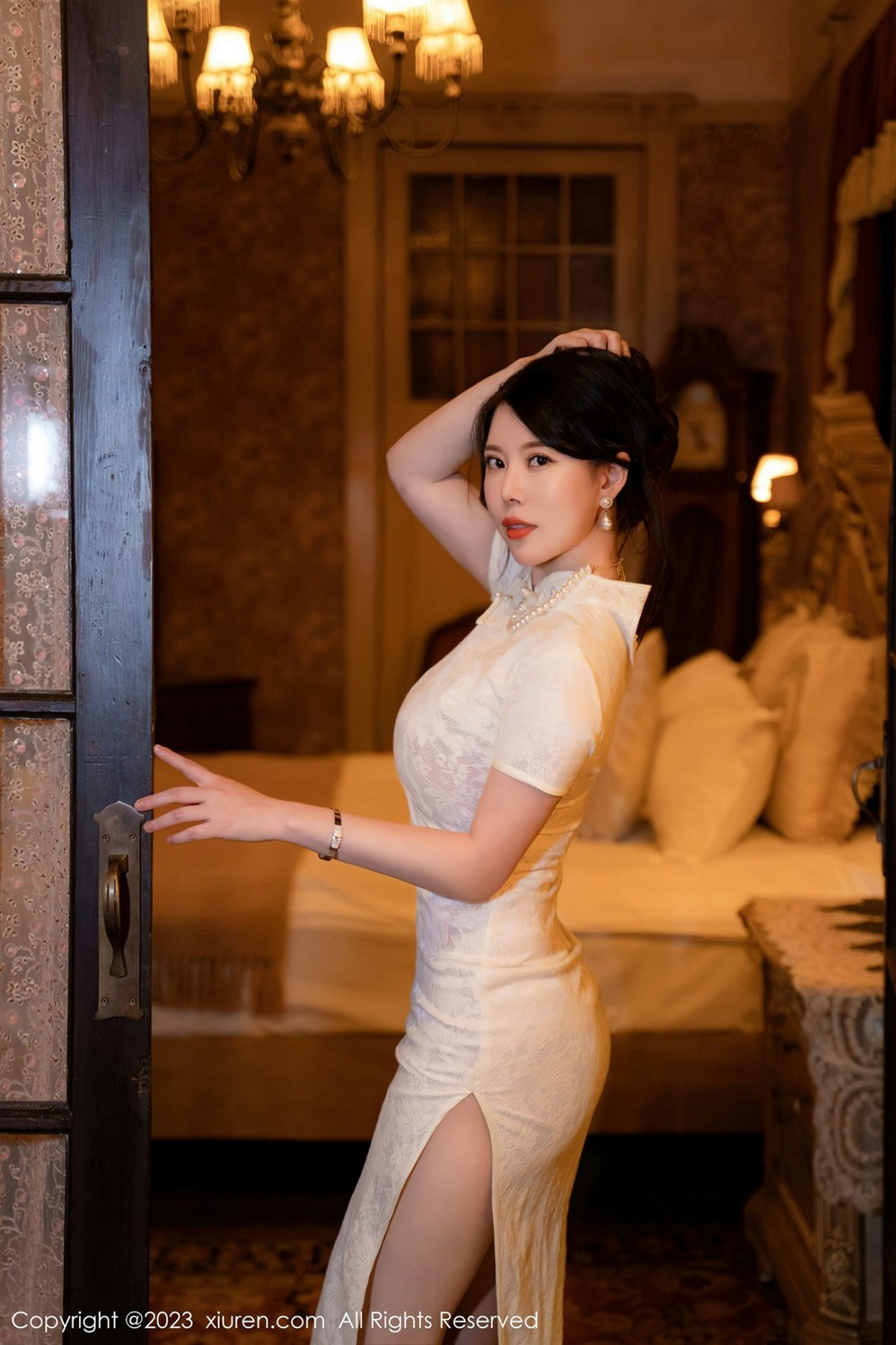 图片[2]-【XiuRen秀人网】2023.01.12 Vol.6123 白茹雪【60P】-六色网