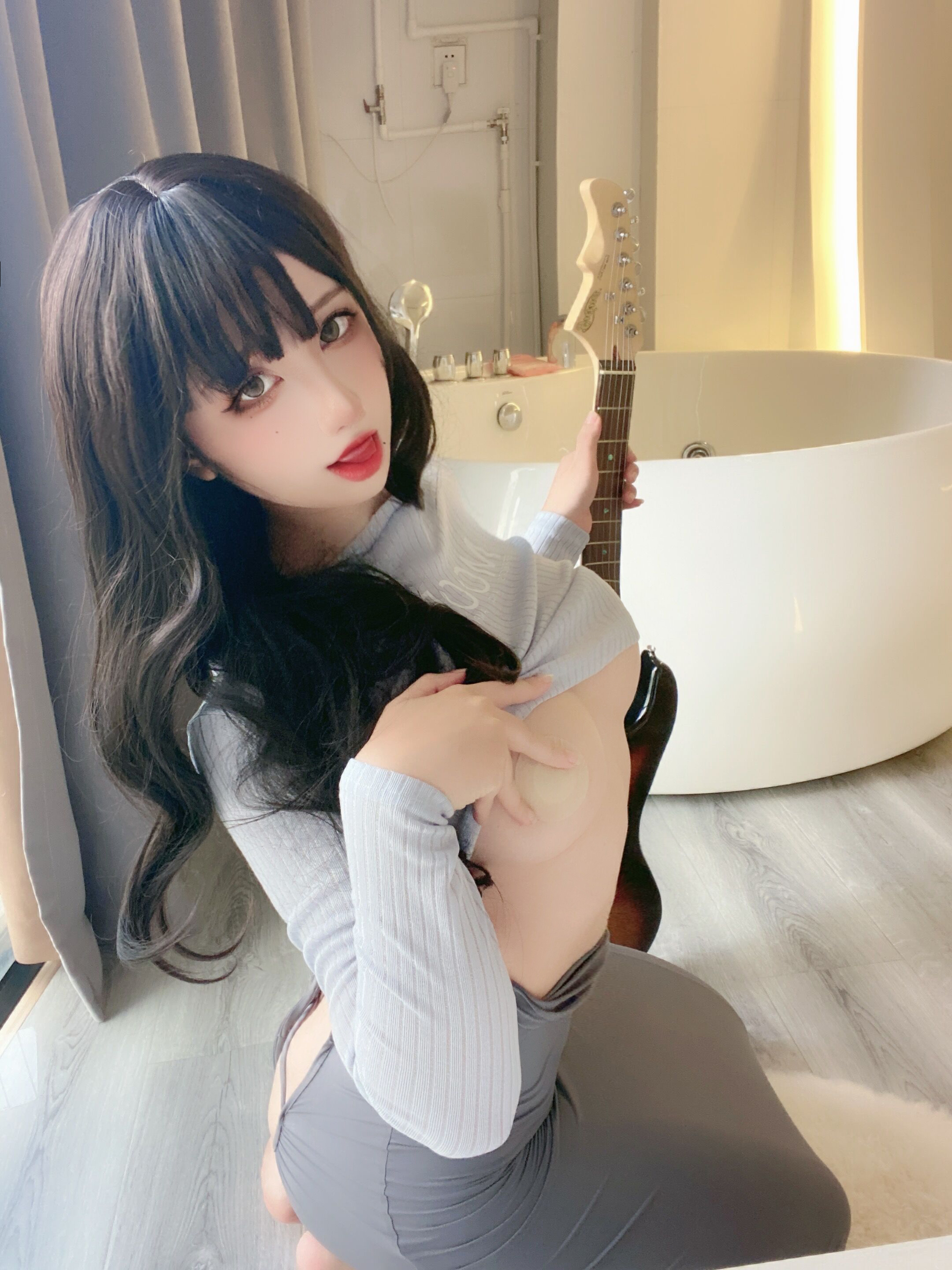 图片[28]-九曲Jean NO.051 – 吉他妹妹[40P74M]-六色网