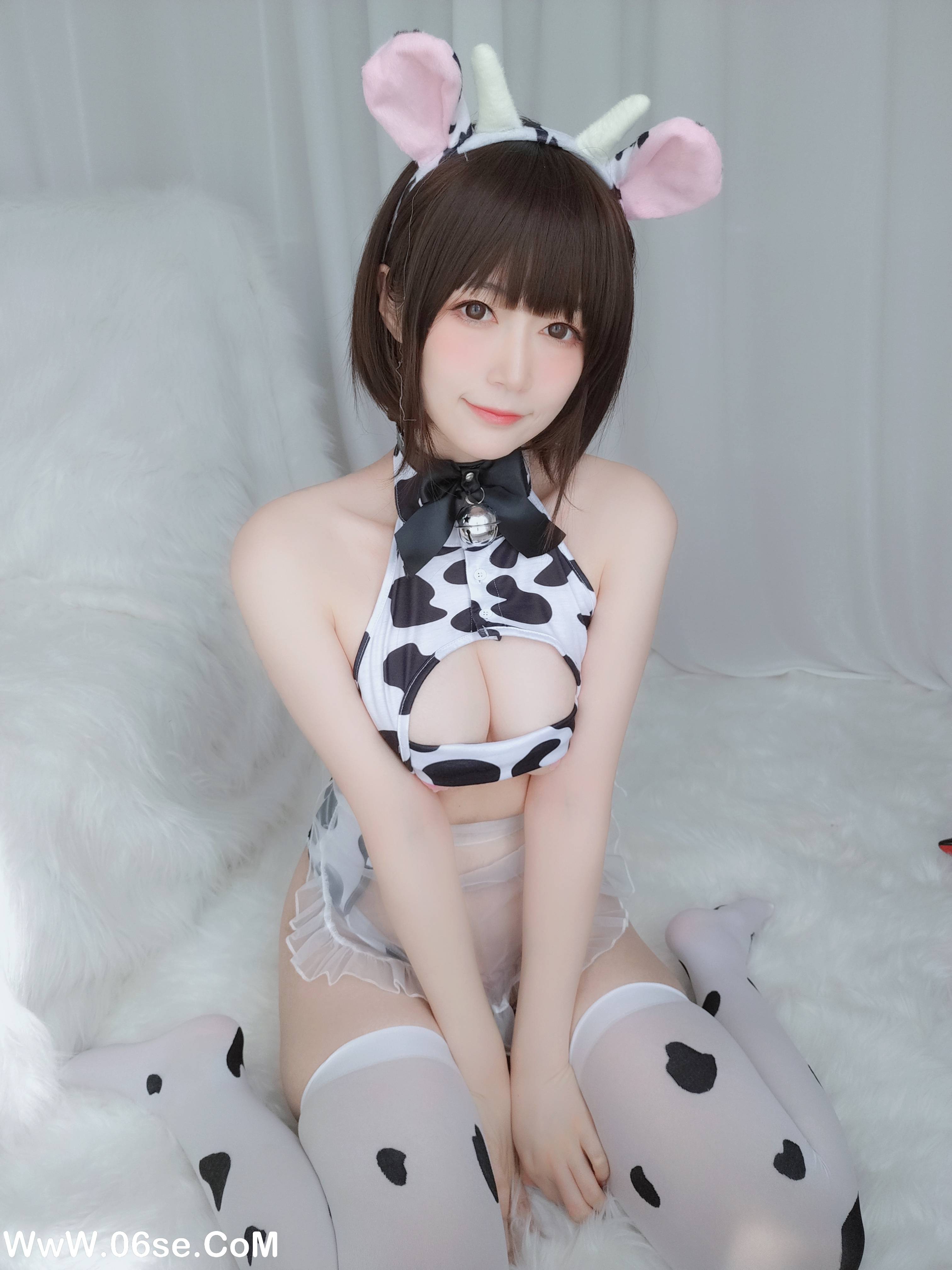 图片[10]-Coser小姐姐白银 NO.021 – 可爱奶牛[100P+3V544M]-六色网