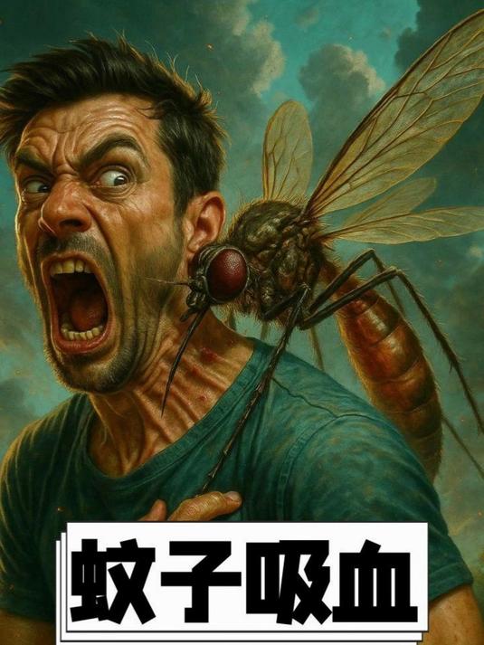 蚊子的嘴,是个“六针刺杀器”