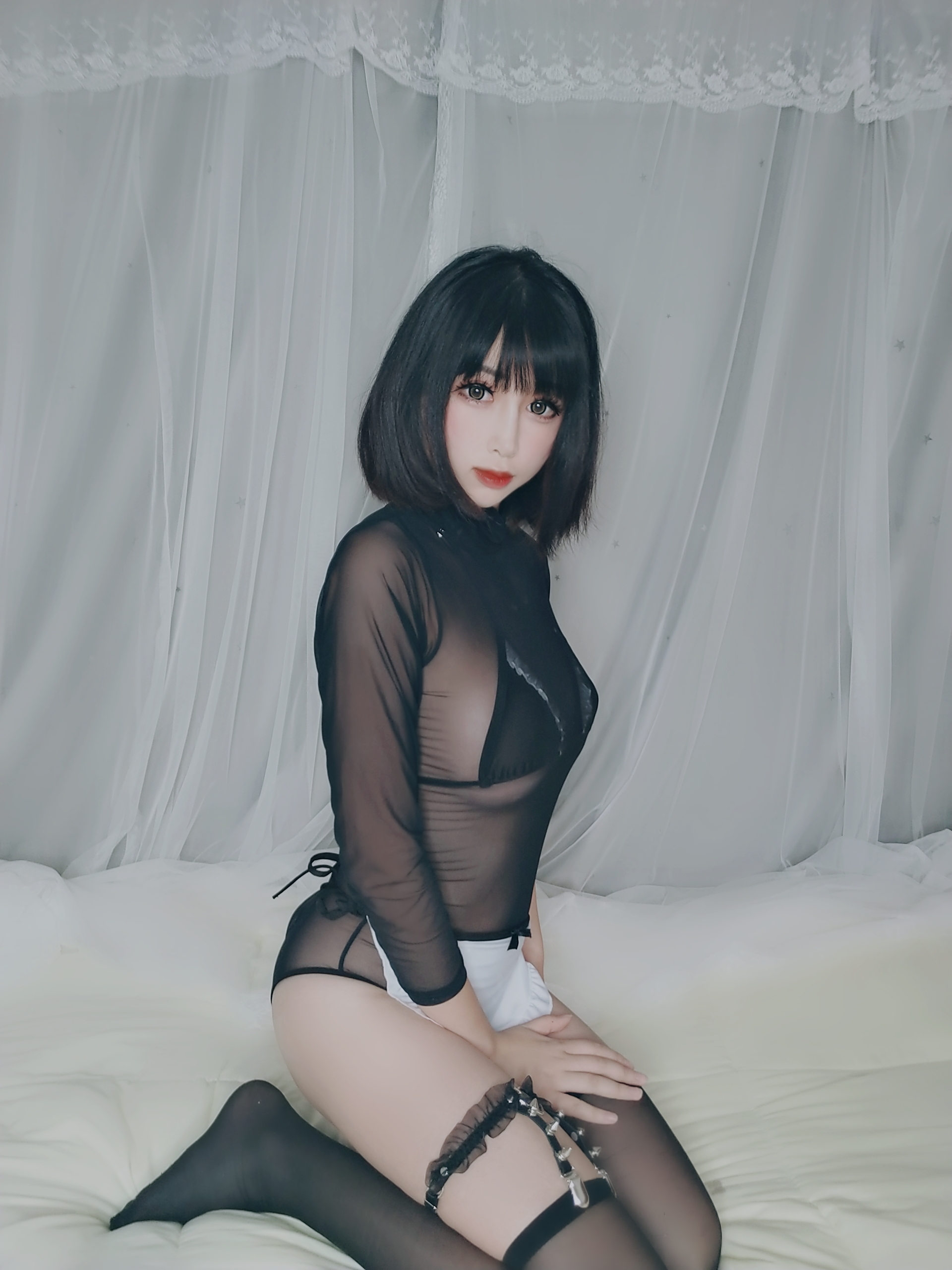 图片[24]-黑米粥 NO.005 – 黑猫 [40P+1V117M]-六色网