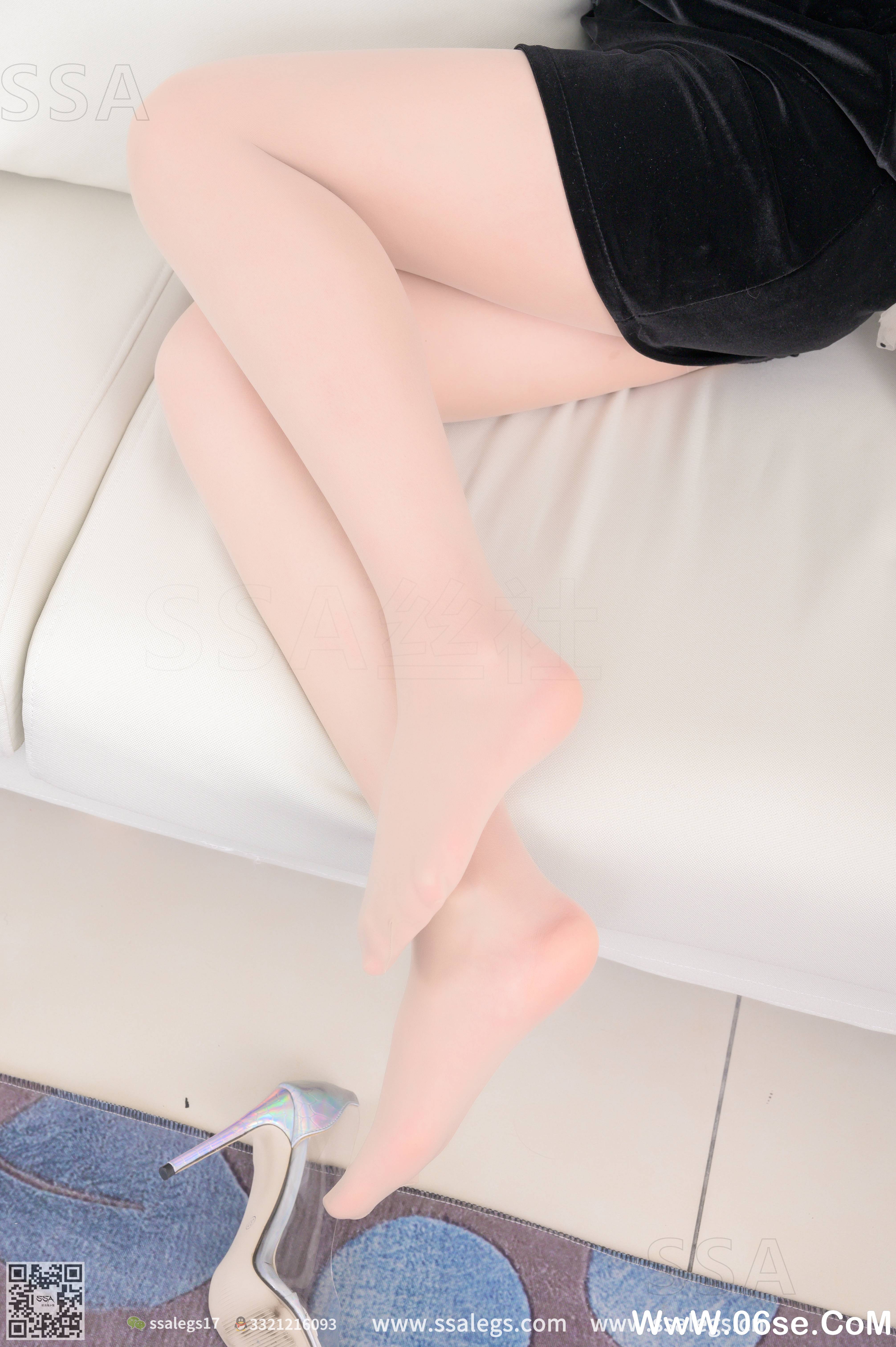 图片[118]-[SSA丝社] NO.270 君君丝袜体验师上身试穿水晶鞋[157P1.91G]-六色网