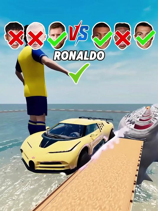 哪位球星的车能跳过10头大白鲨?