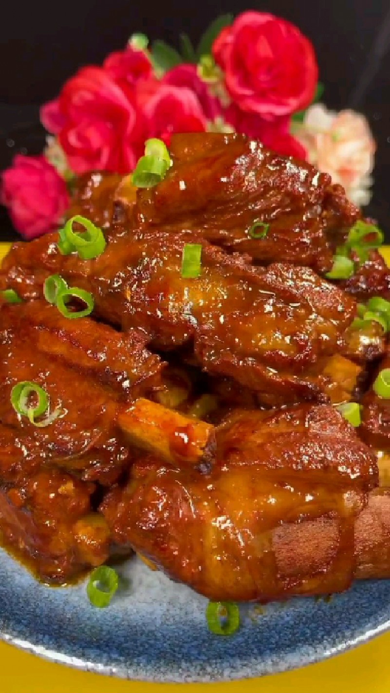 家常菜 红烧排骨视频真实喜欢照着做就行