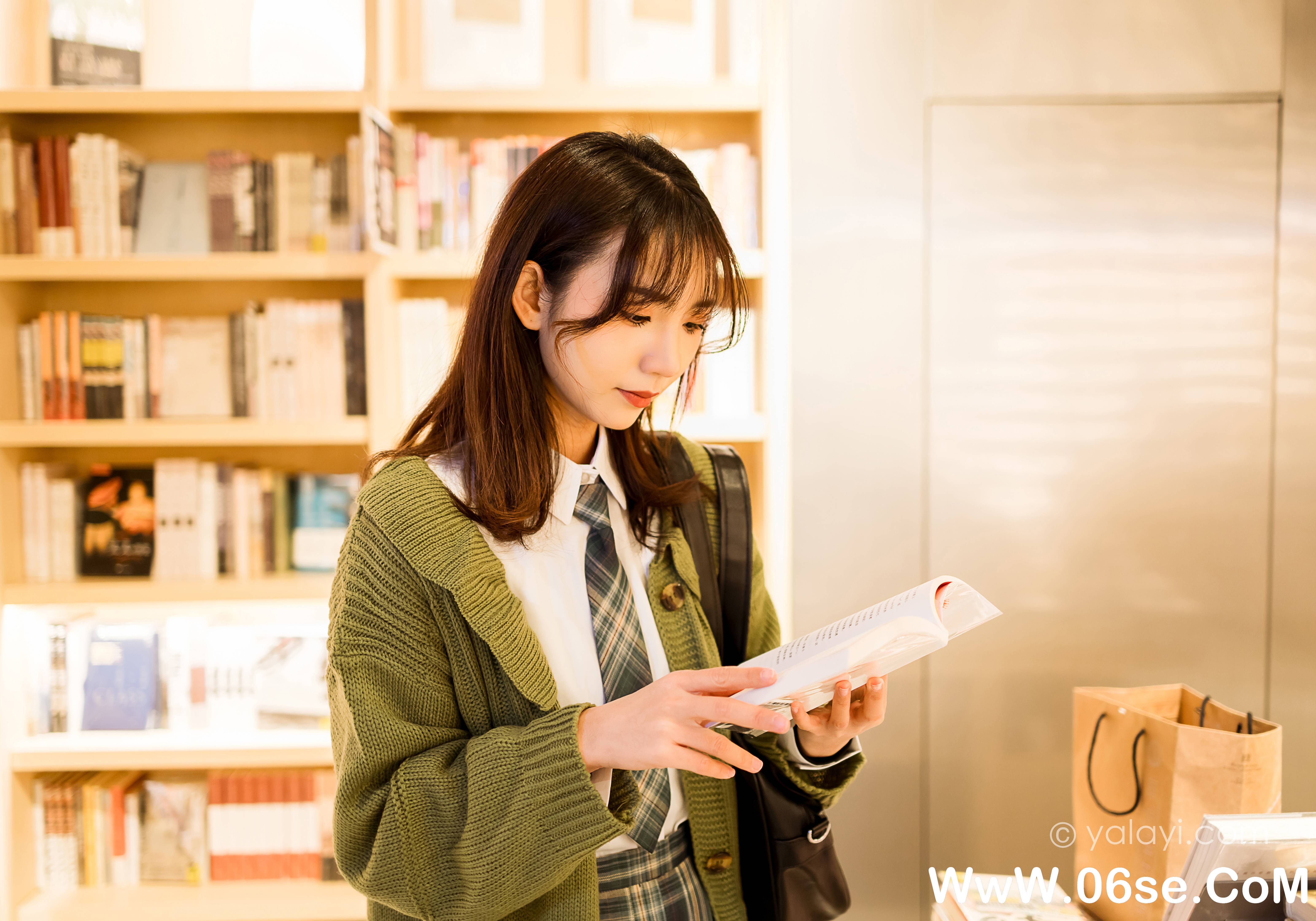 图片[4]-[YALAYI雅拉伊] 2021.01.19 NO.753 果果《一起补习的日子》[44P+1P578M]-六色网