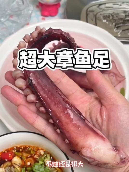 超大章鱼足!吃起来太过瘾了