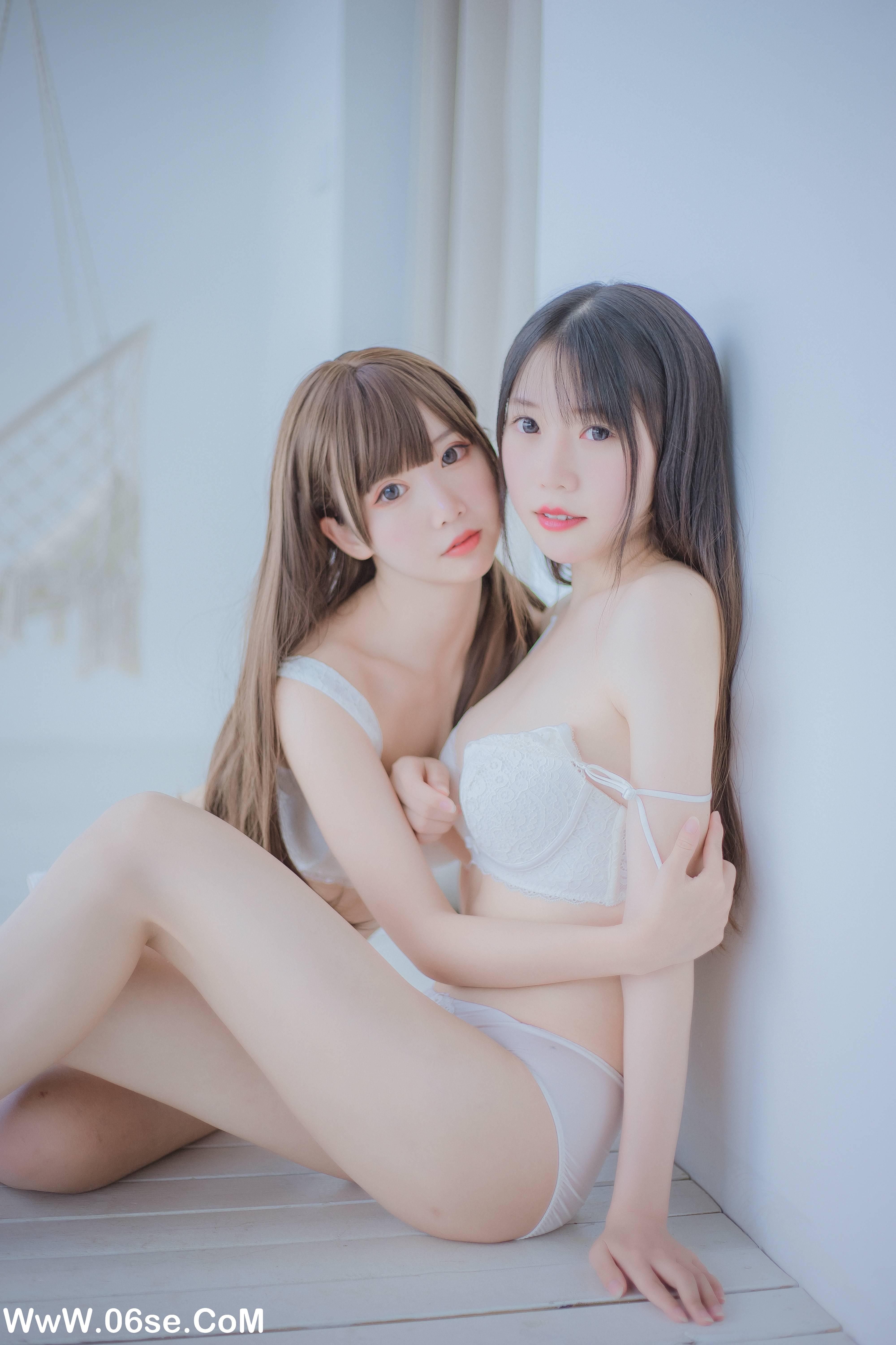COS面饼仙儿 NO.035  &香草喵 - 清凉姐妹[23P247M]-六色网
