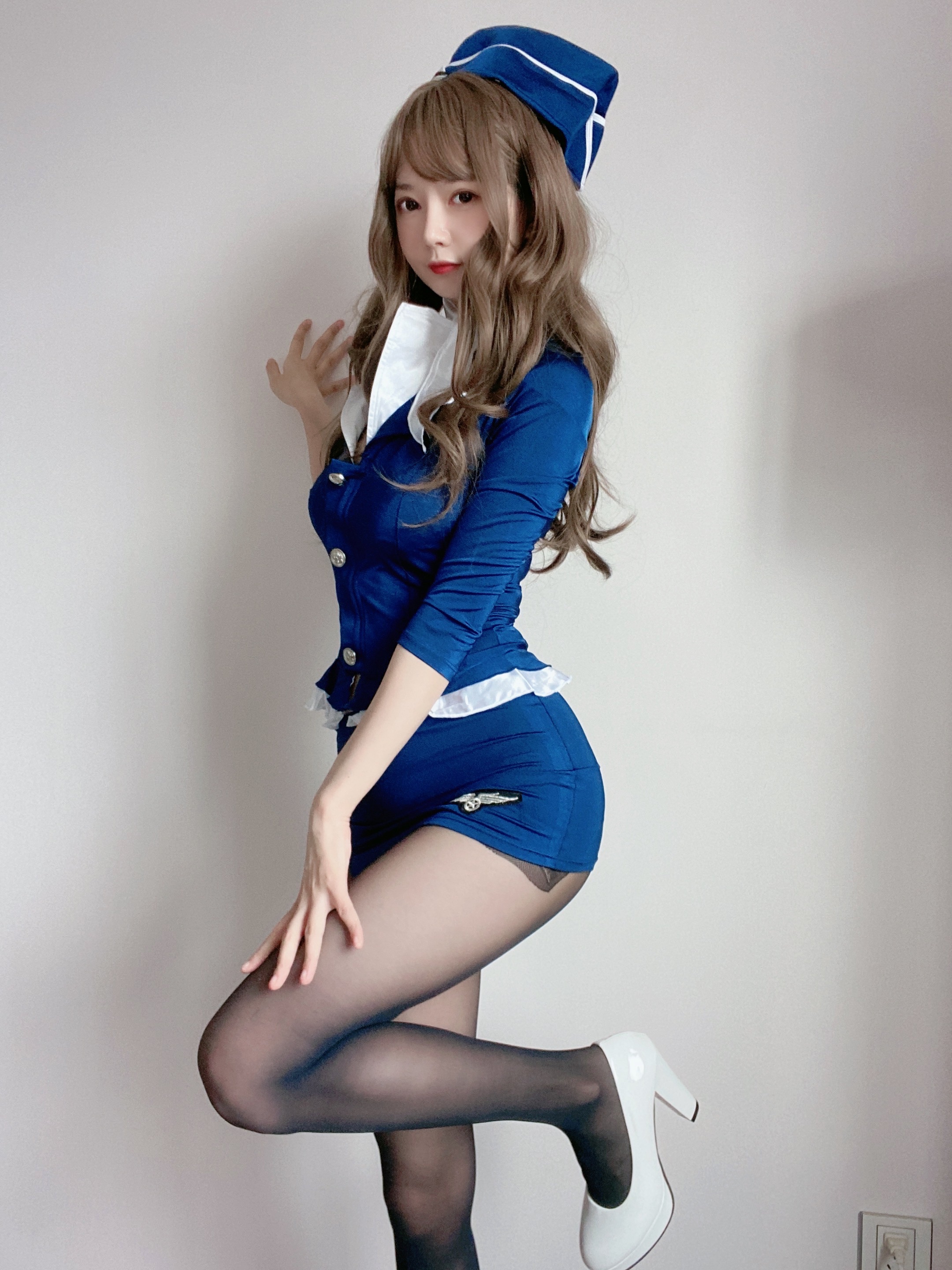 图片[14]-51酱 NO.007 — 蓝色制服装[35P+3V115M]-六色网