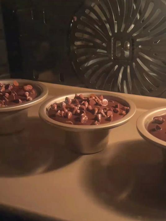 花1分钟搅一搅就能成功的巧克力玛芬蛋糕