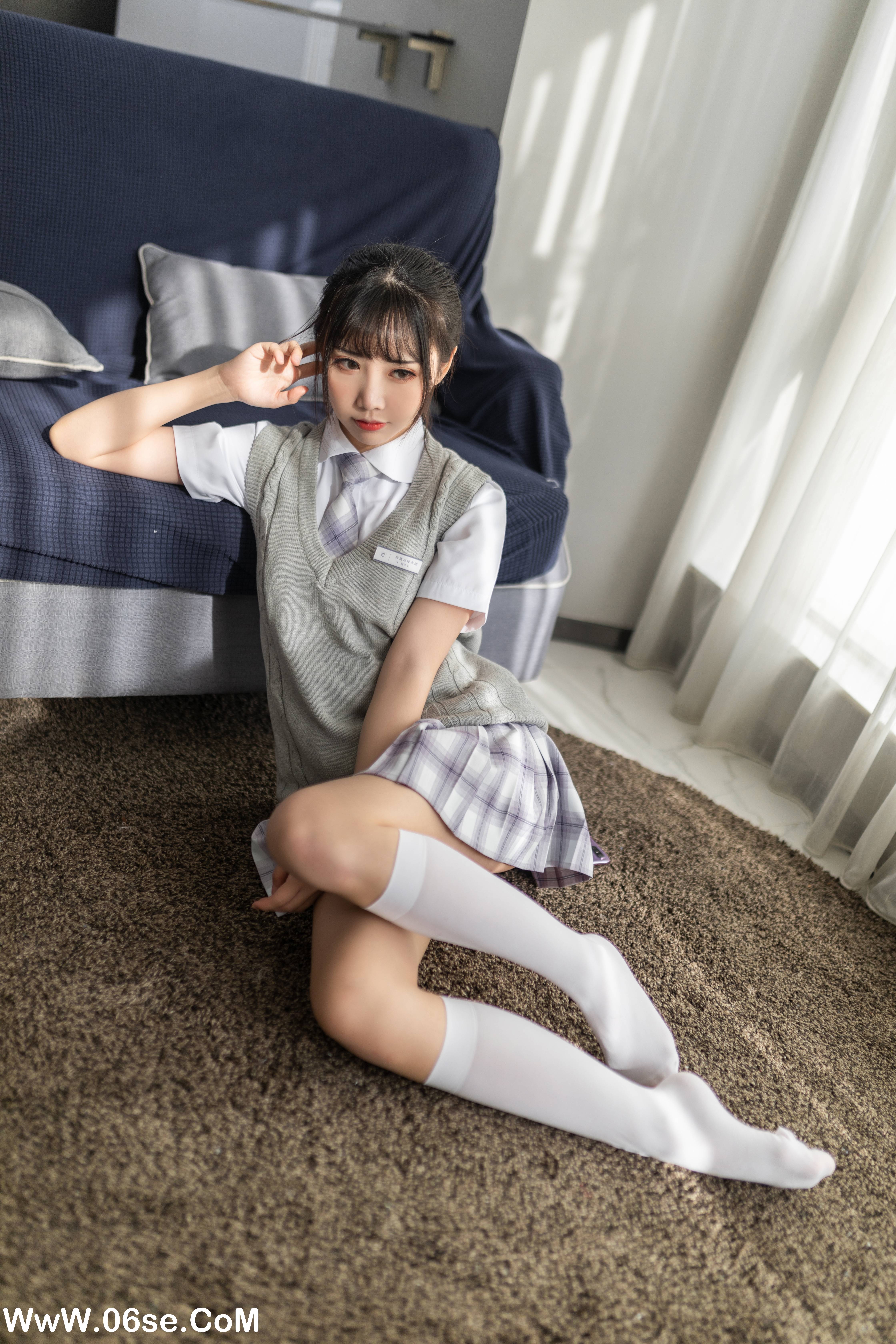 图片[2]-Coser面饼仙儿 NO.030 – 制服少女[40P537M]-六色网