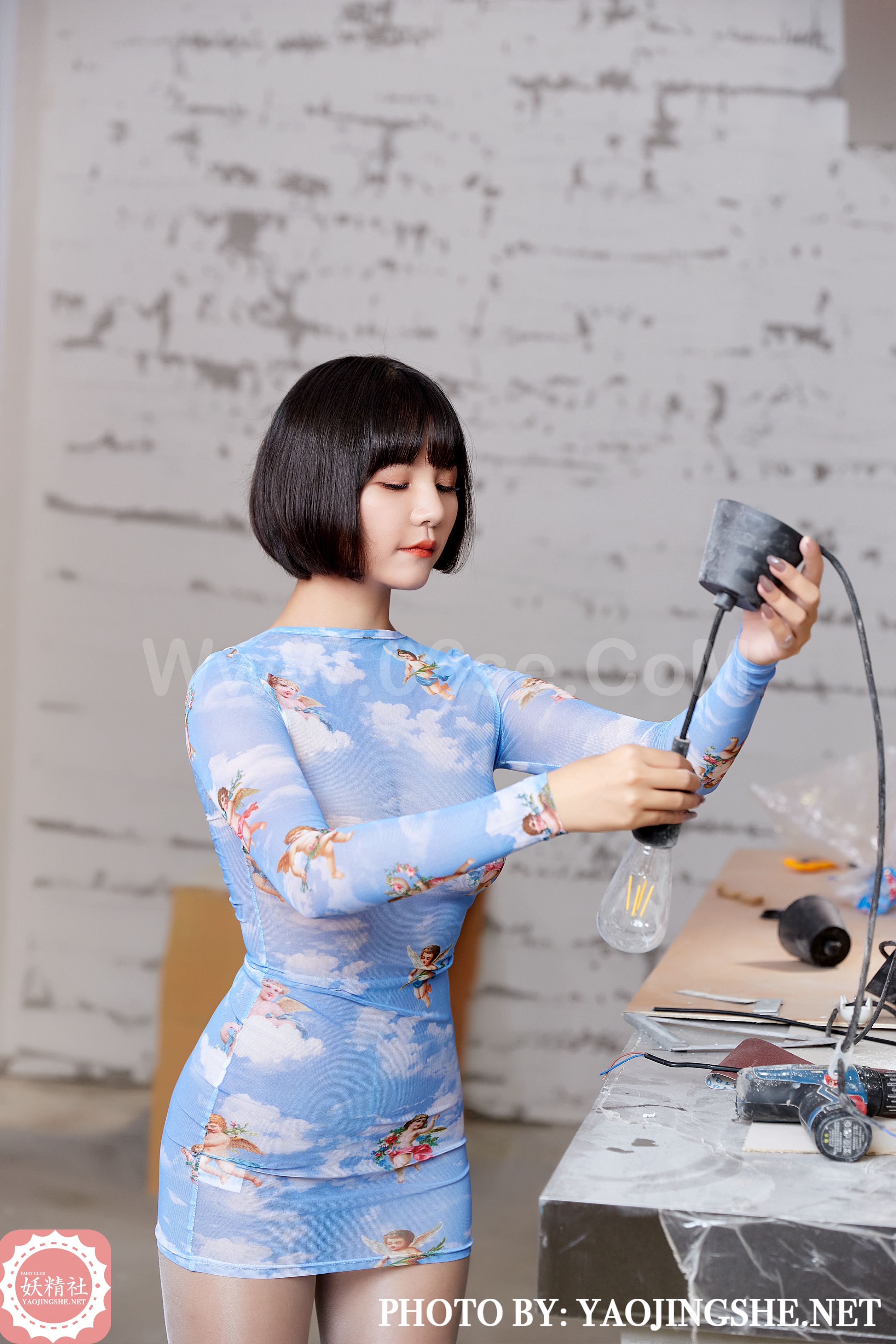 图片[26]-[YaoJingShe 妖精社] T2035《唐飞飞-装修工》[60P397M]-六色网