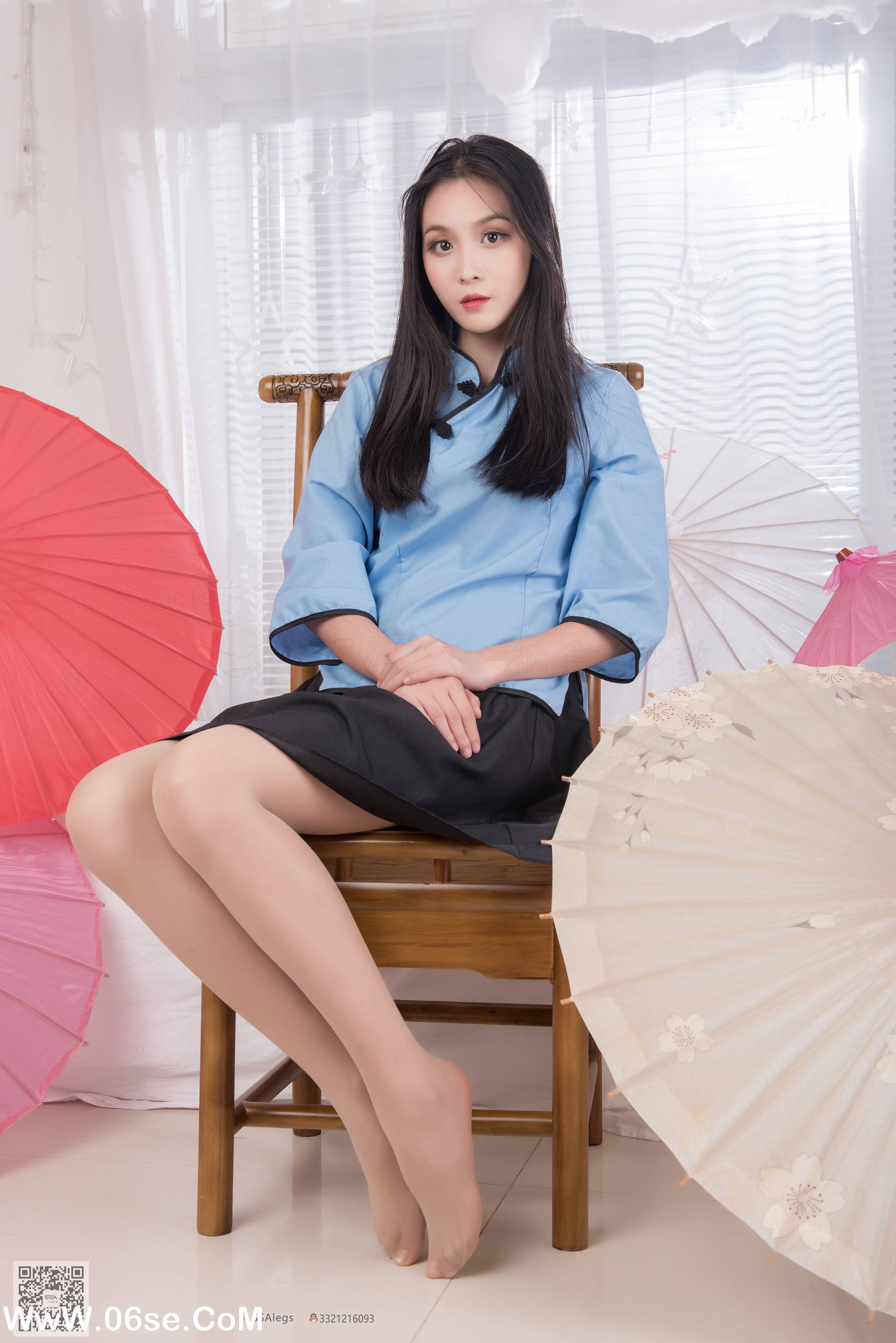 [SSA丝社] NO.039 丽萍 民国学生服[100P975M]-六色网