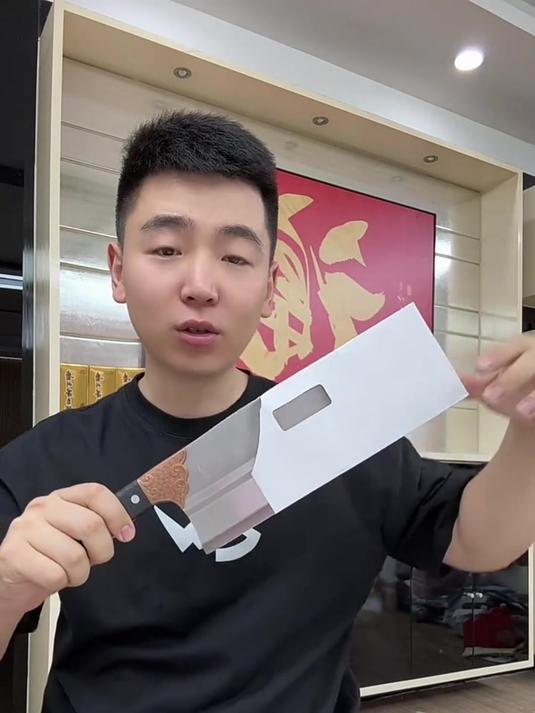 「个位数」家用锋利不锈钢切菜刀厨房刀具切片切肉刀