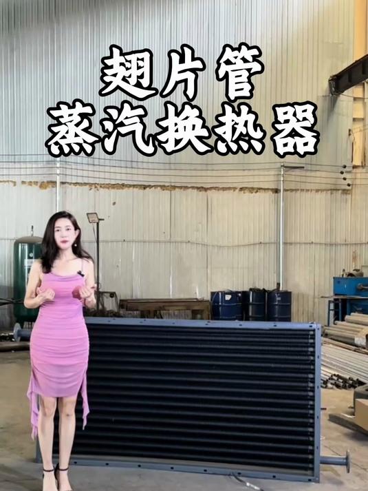 翅片管蒸汽换热器,大小可定制,蒸汽换热器,翅片管换热器
