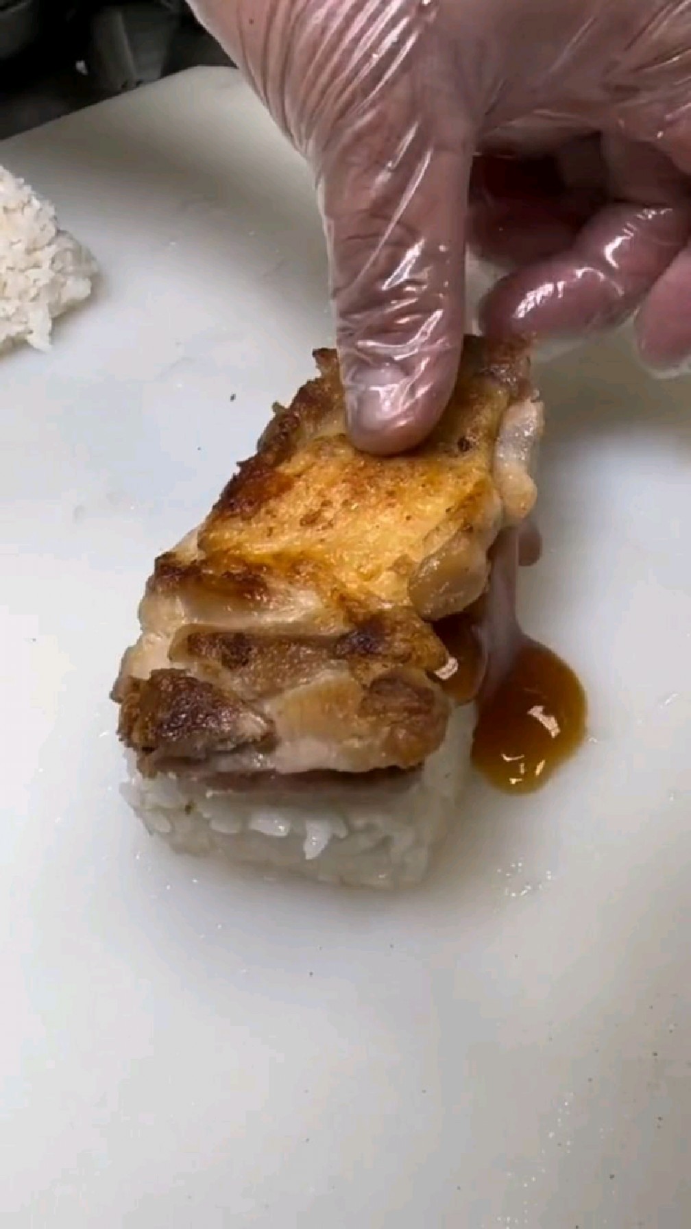 海带鸡排手卷寿司,你喜欢吃吗?