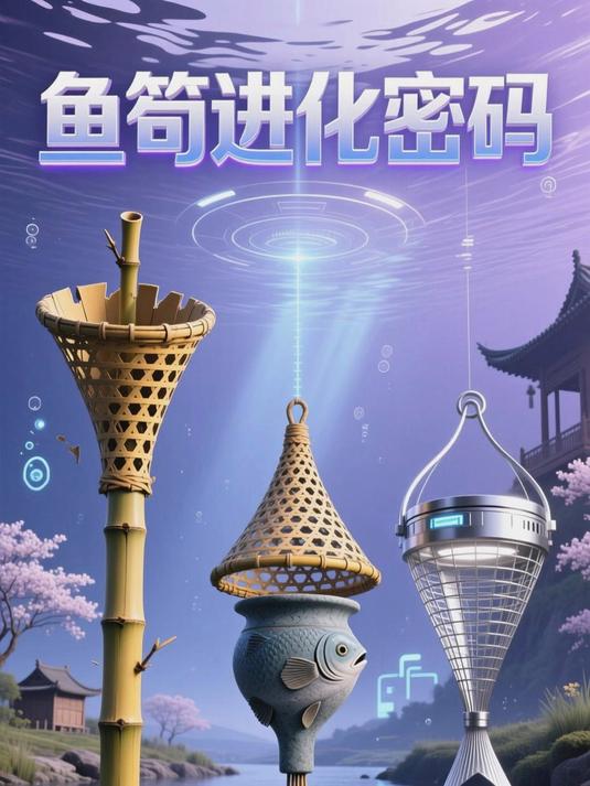 古代“鱼笱”陷阱的仿生设计从“竹编曲梁”到“金属改良”的捕鱼
