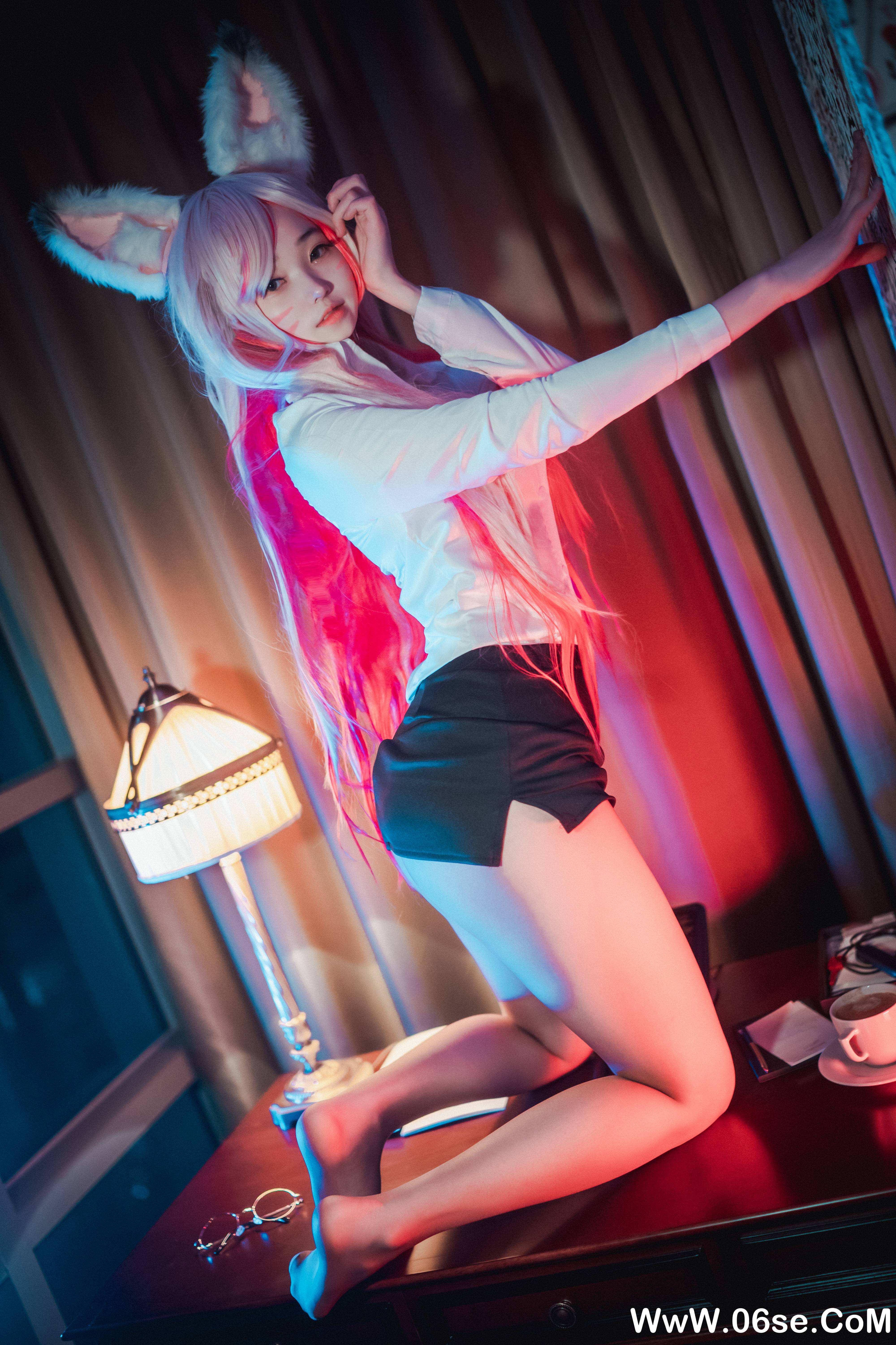 图片[24]-DJAWA – NO.023 Kumiho in the Office [58P728M]-六色网