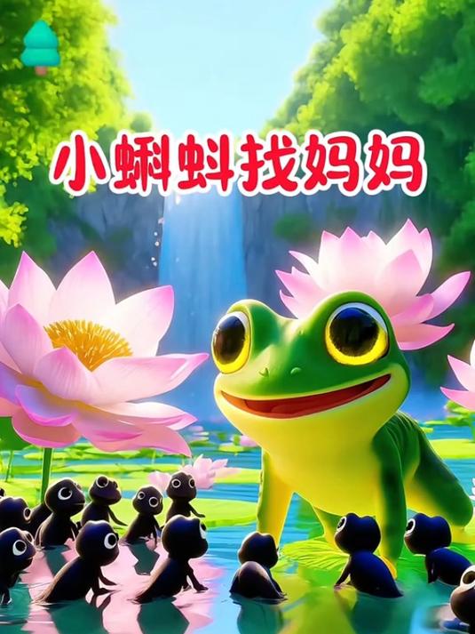 儿童睡前故事《小蝌蚪找妈妈》