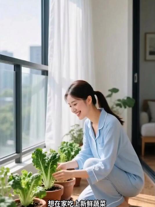 室内盆栽蔬菜,美观又实用