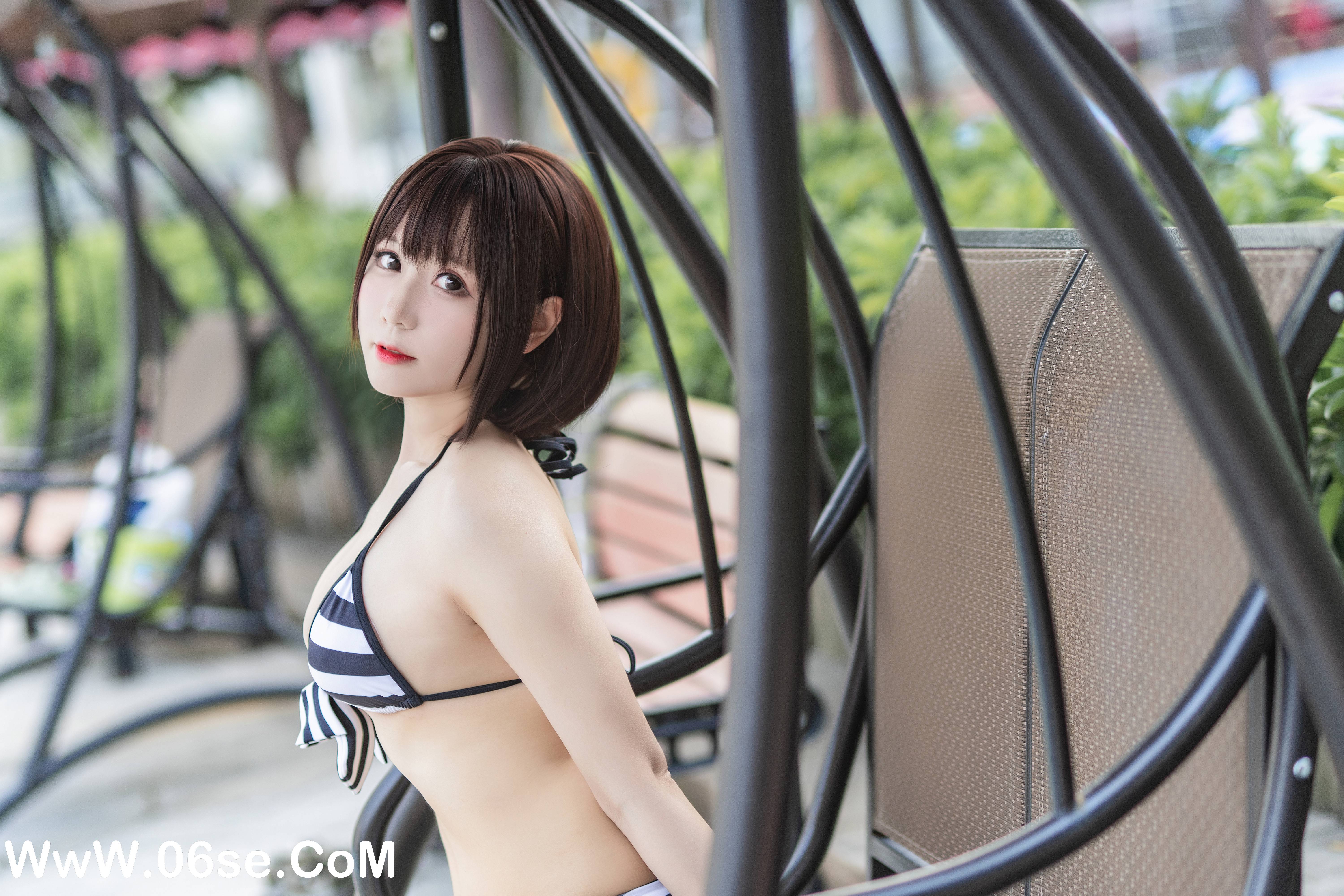 图片[4]-Nyako喵子 NO.021 – 加藤惠泳装[11P50M]-六色网